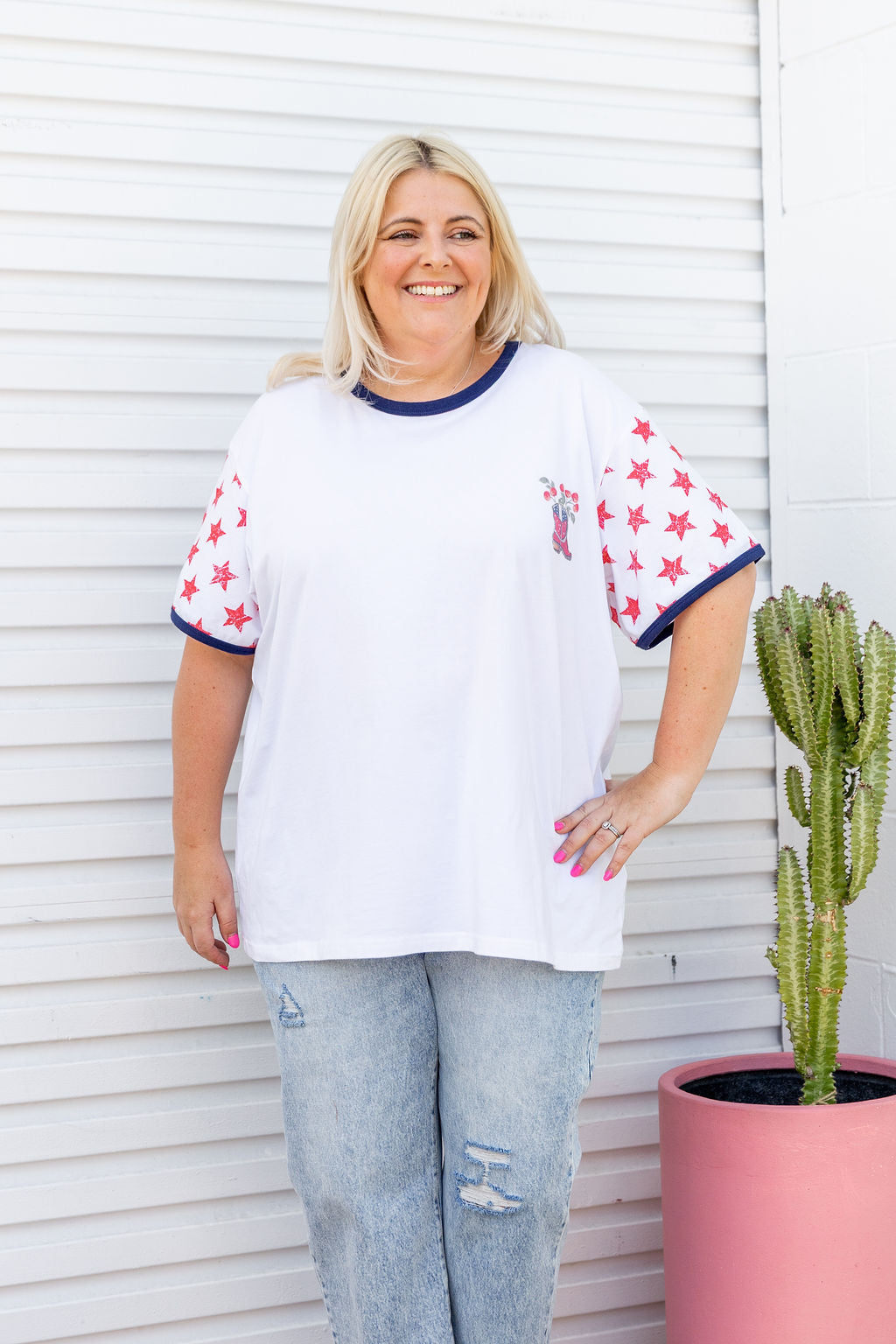 Brave Heart Oversized Tee