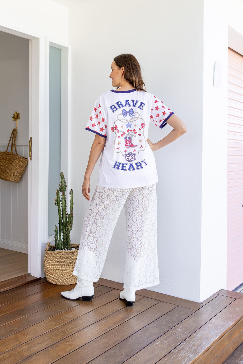 Brave Heart Oversized Tee
