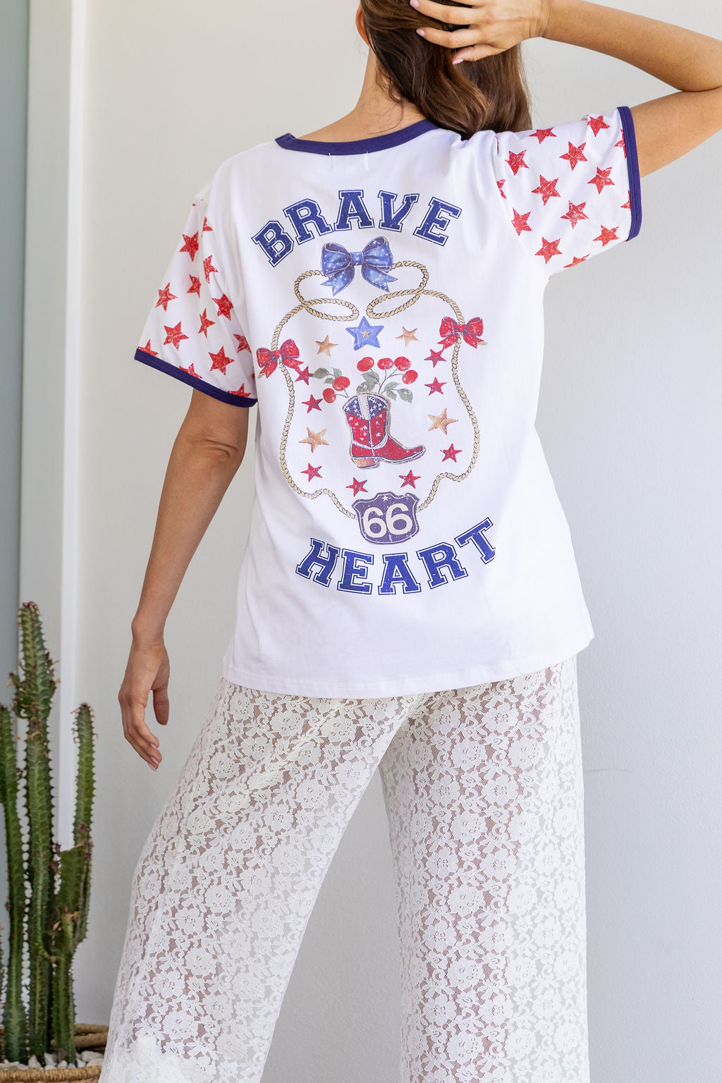 Brave Heart Oversized Tee