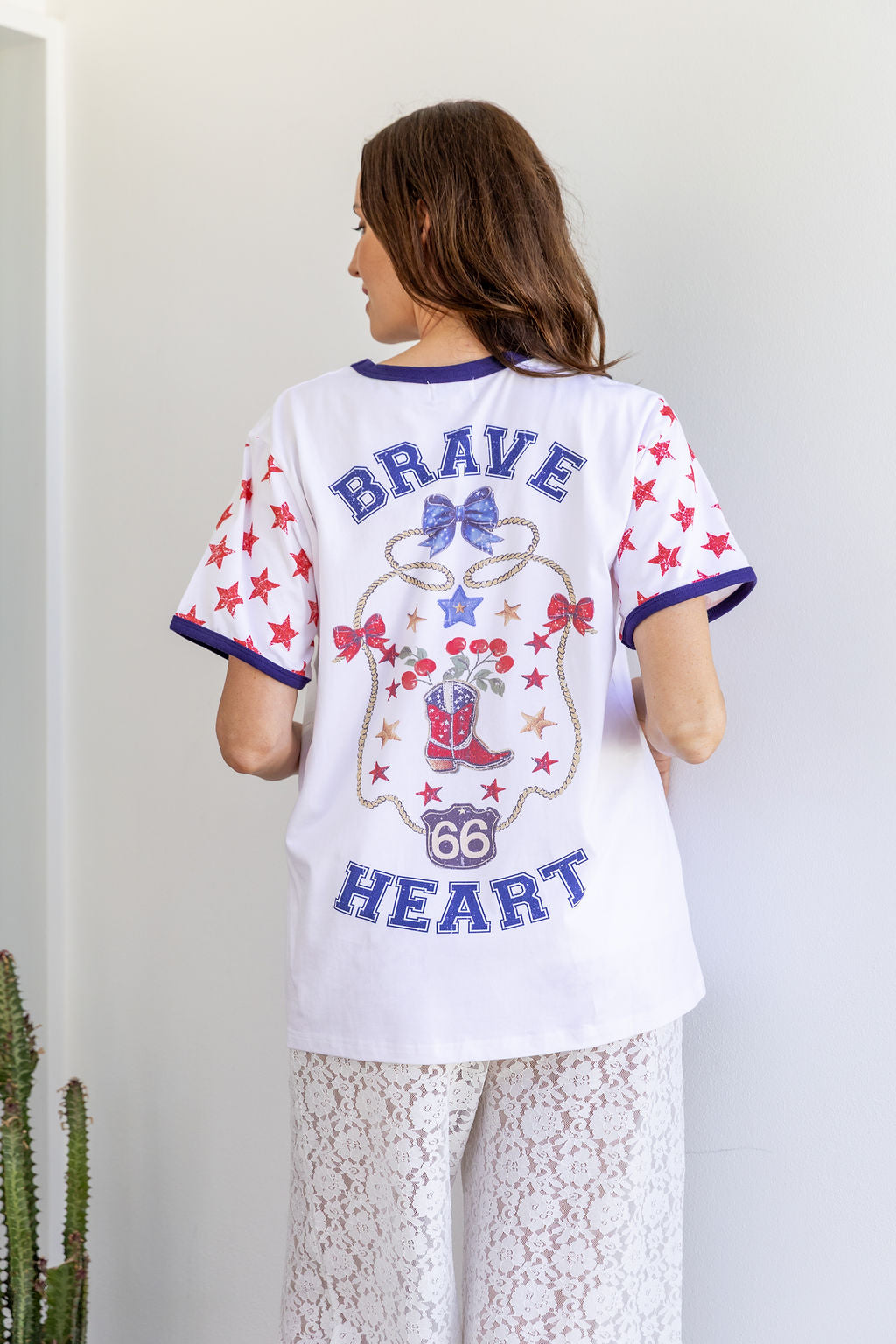 Brave Heart Oversized Tee