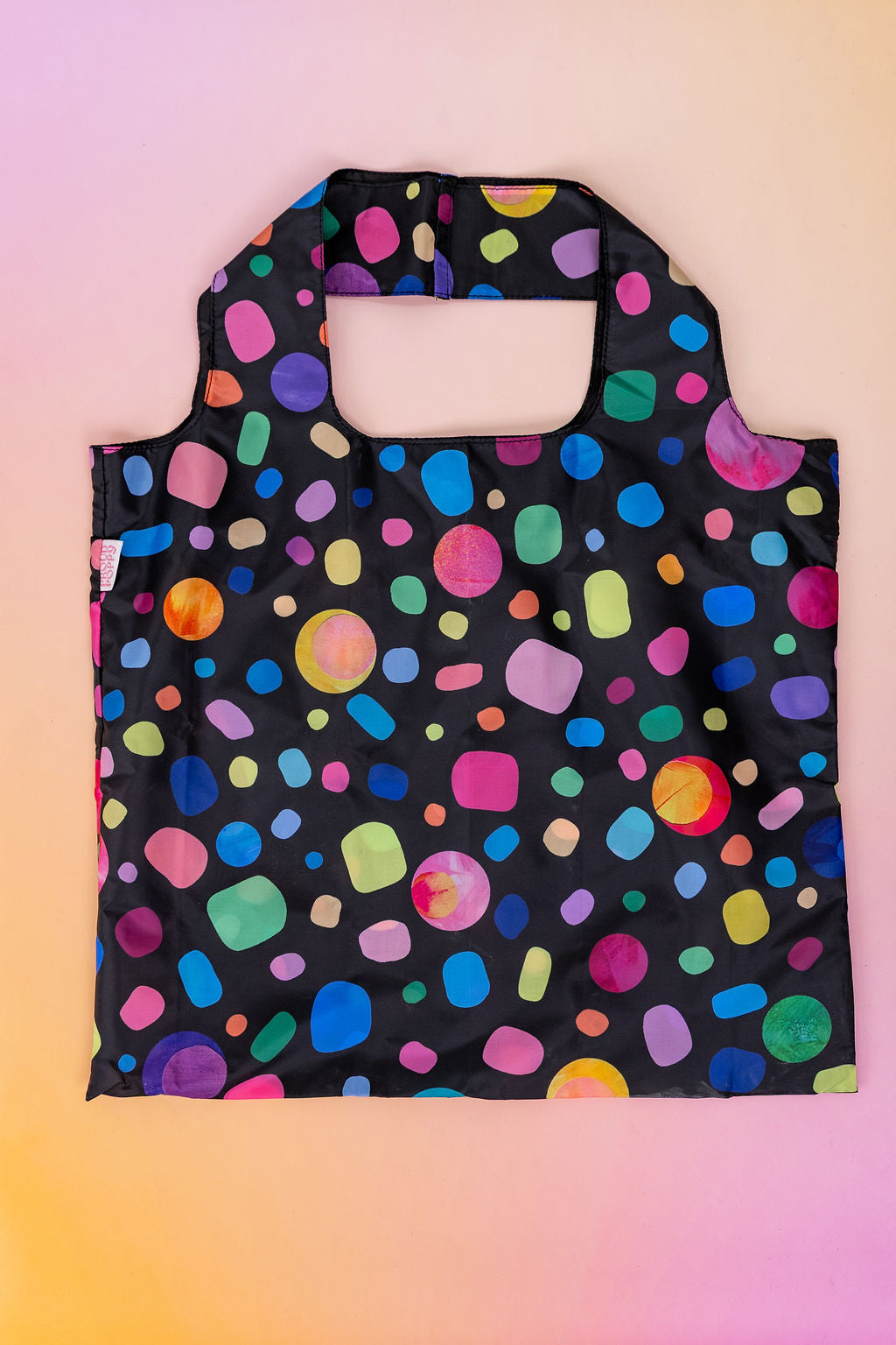 PP Reusable Shopper Bag in Black Pebble by Kasey Rainbow
