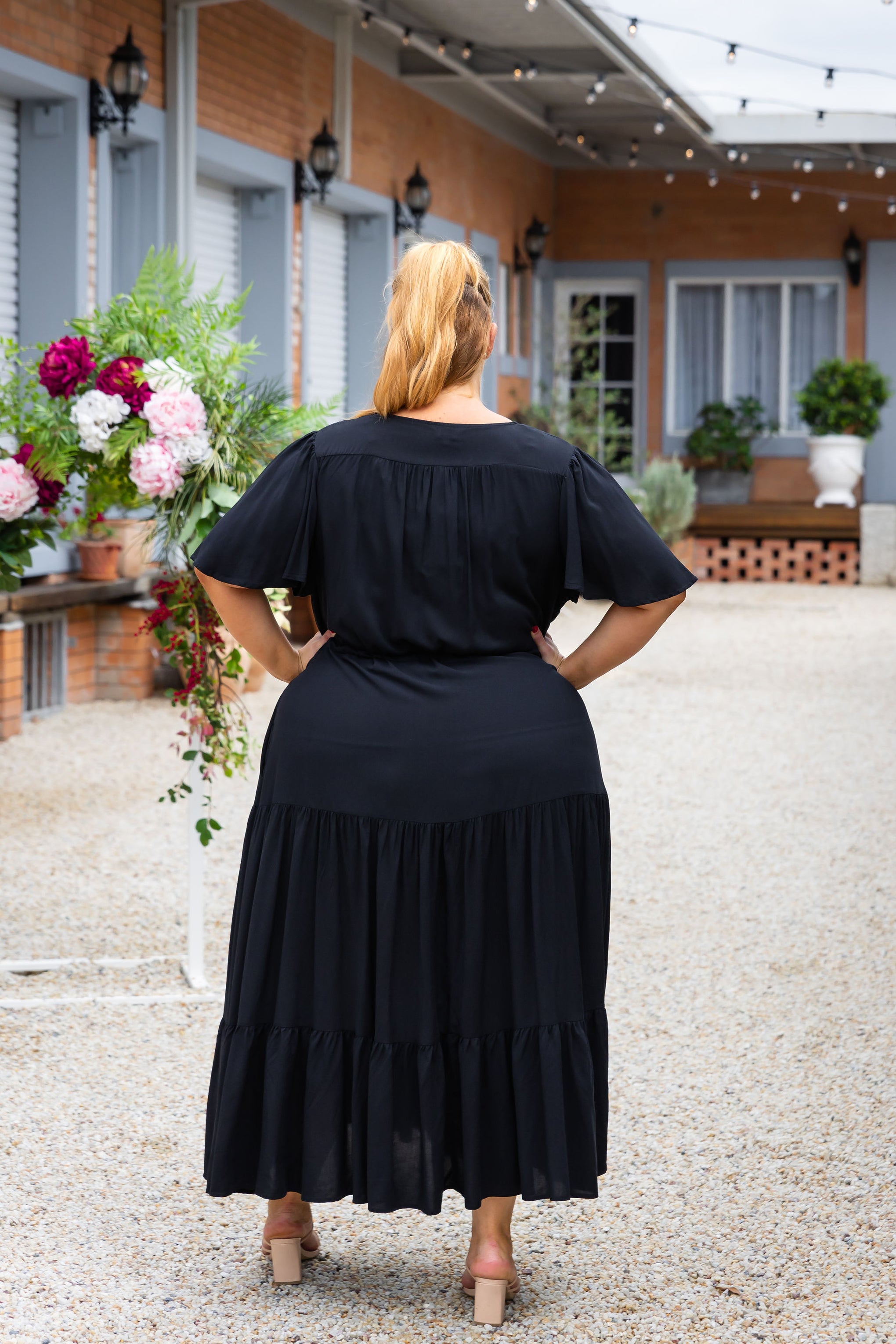NEW Bonnie Maxi Dress in Black