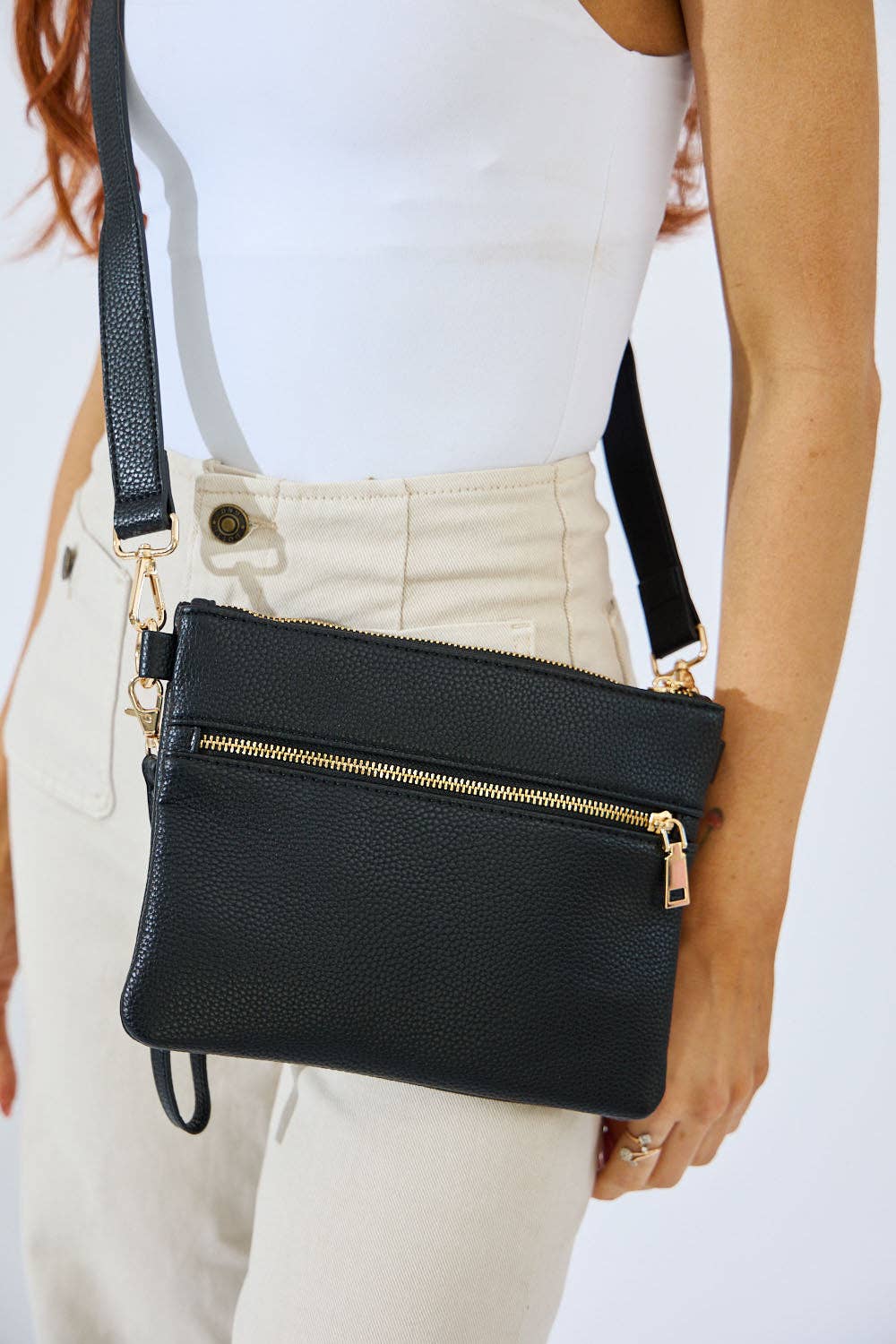 Arizona Crossbody Bag - Black