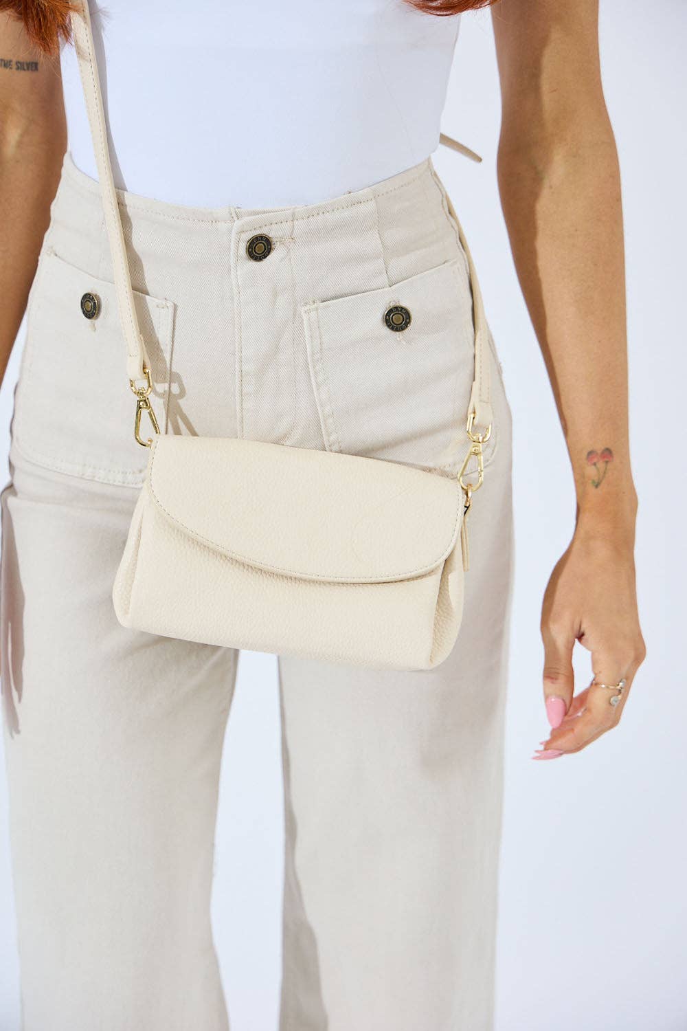 Malibu Crossbody Bag - Ivory