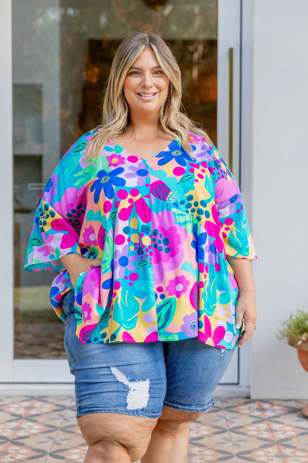 Peak Top in Spring Fling by Kasey Rainbow