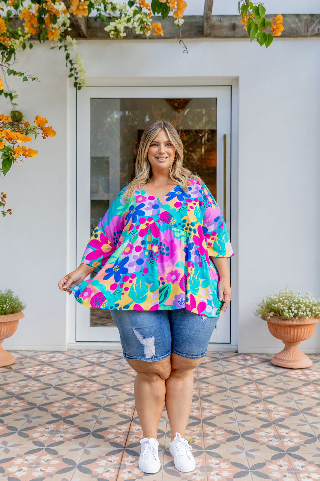 Peak Top in Spring Fling by Kasey Rainbow