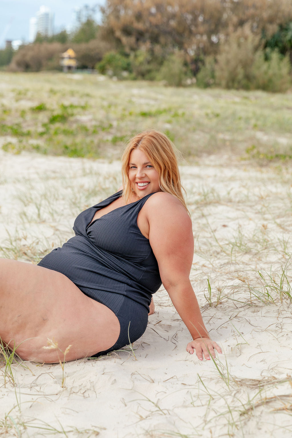 Burleigh Tankini Top in Black