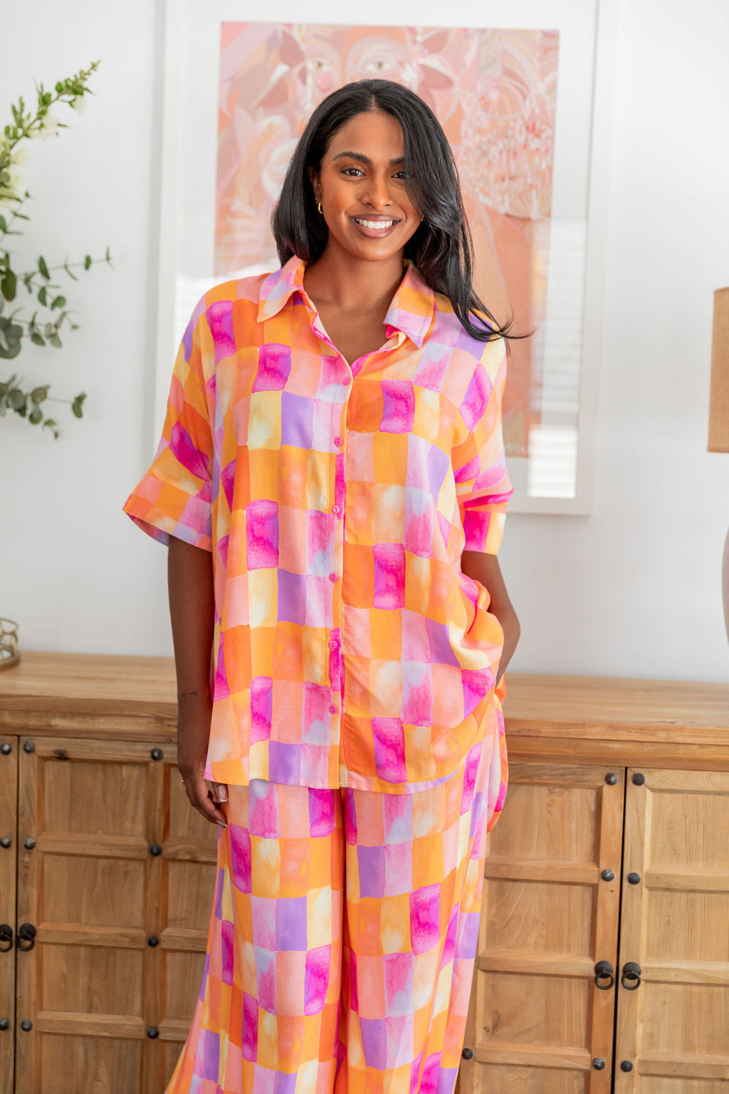Tammin Shirt in Illusion