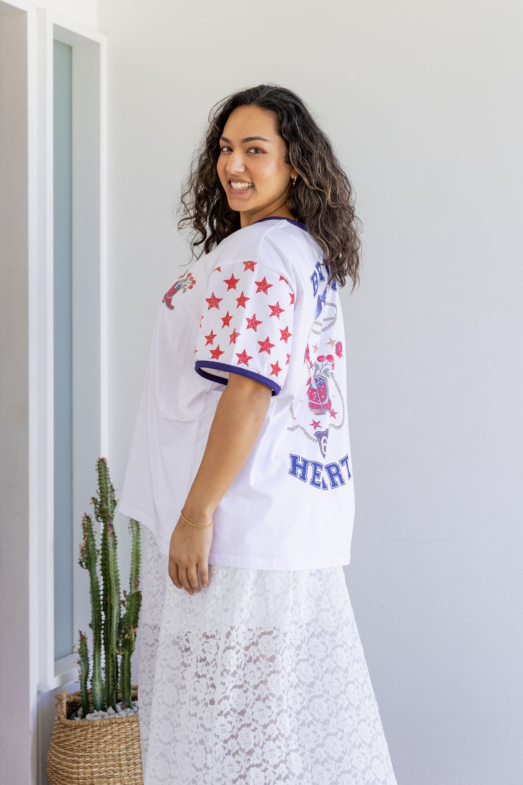 Brave Heart Oversized Tee