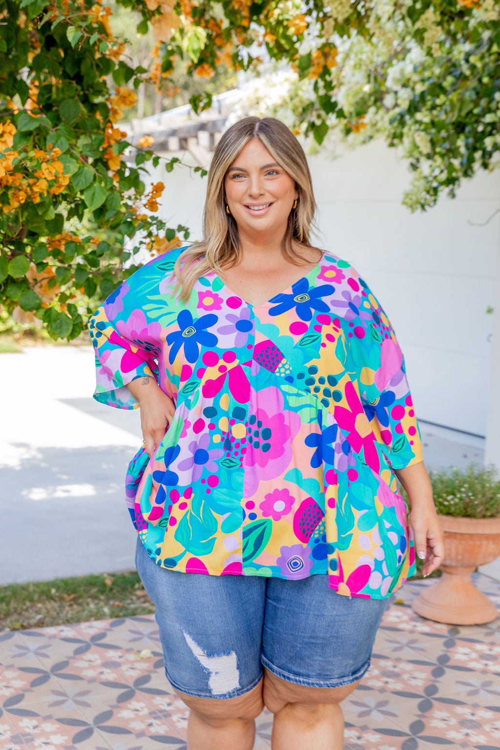 Peak Top in Spring Fling by Kasey Rainbow