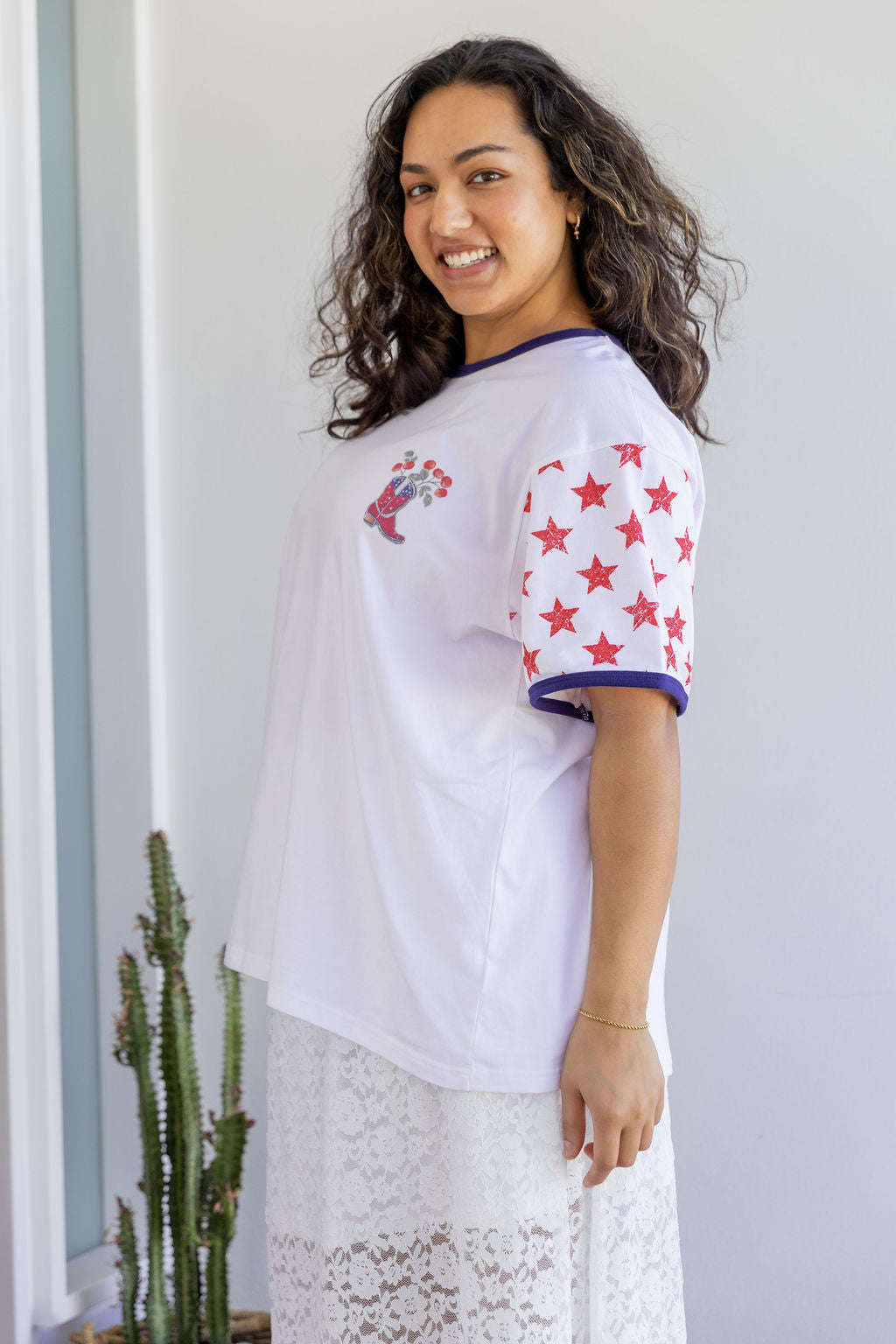 Brave Heart Oversized Tee