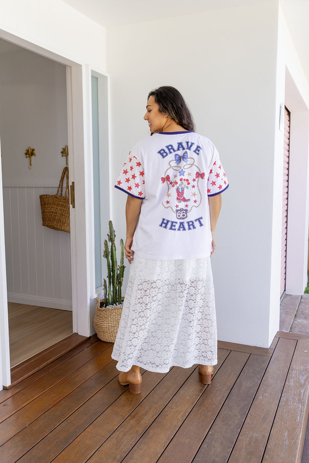 Brave Heart Oversized Tee