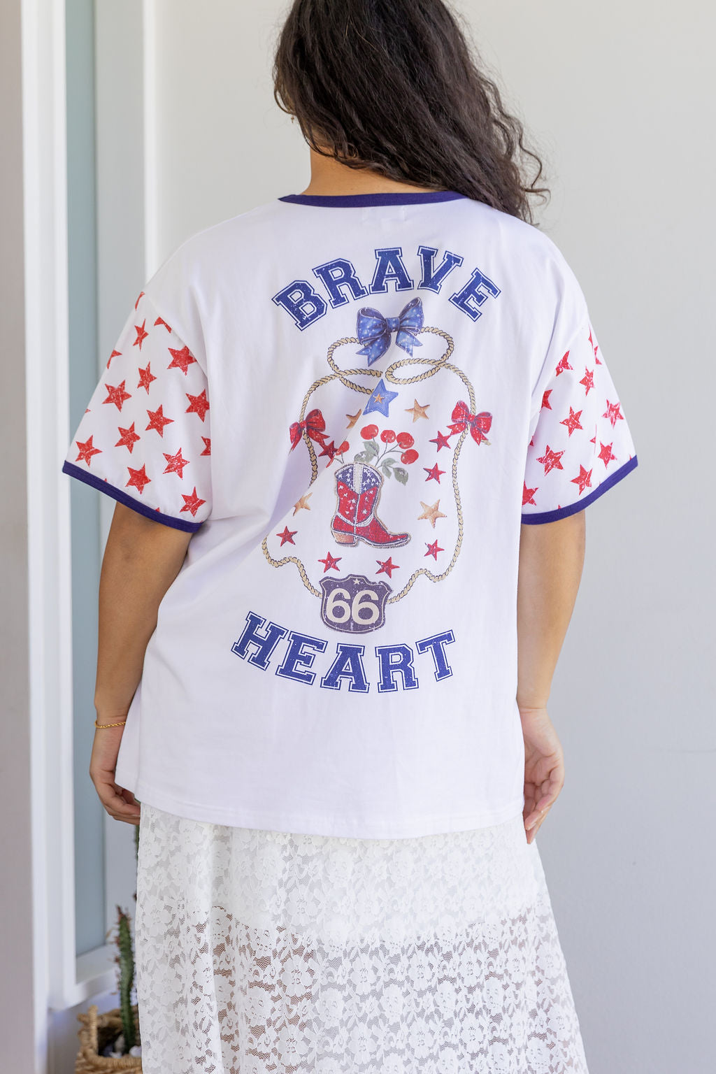 Brave Heart Oversized Tee