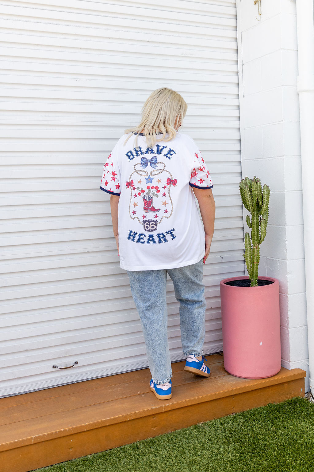 Brave Heart Oversized Tee