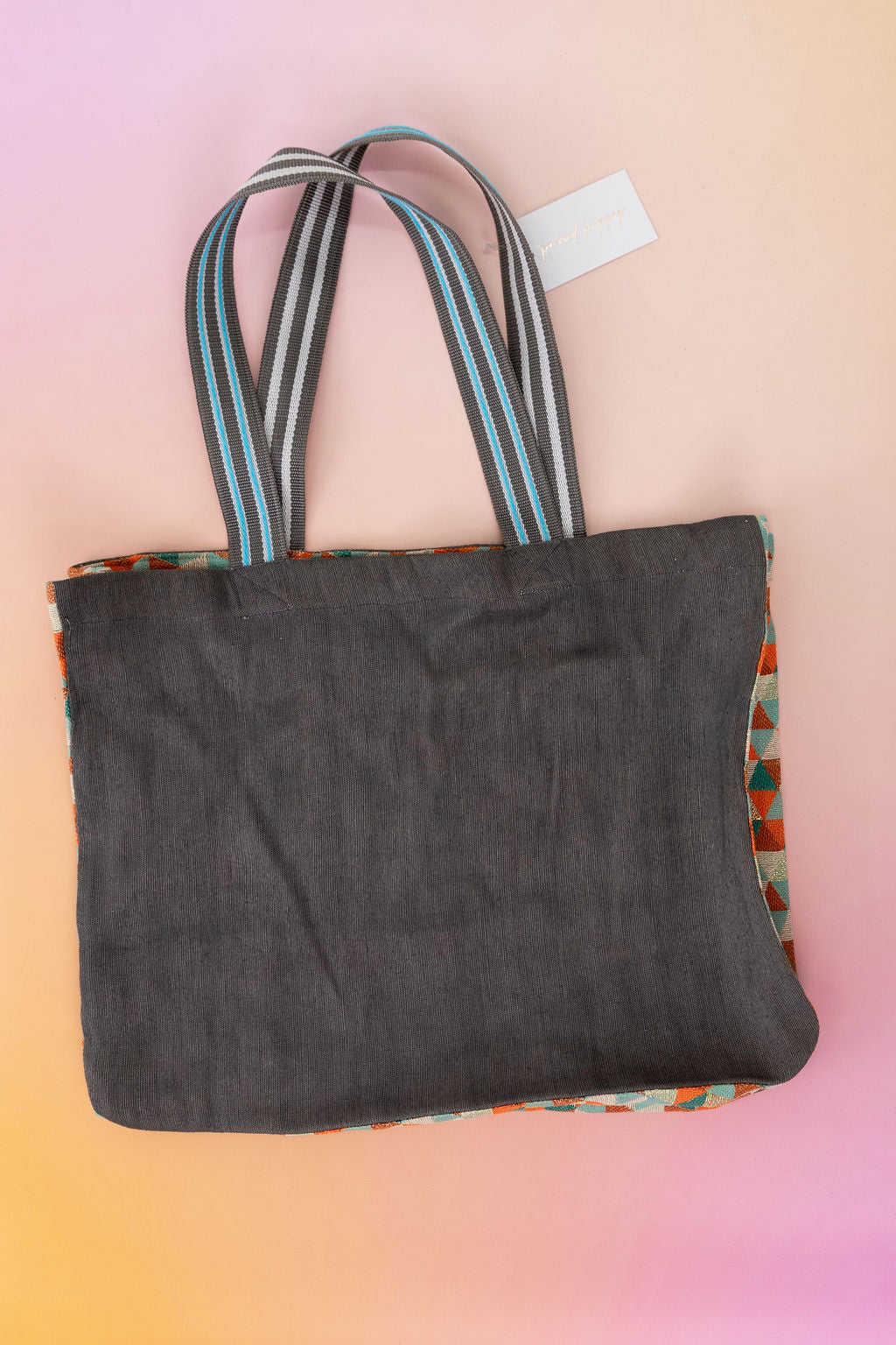 Choose Happiness Woven Tote Bag