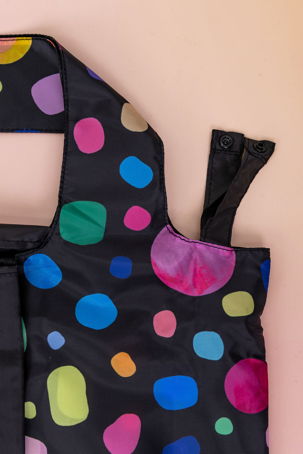 PP Reusable Shopper Bag in Black Pebble by Kasey Rainbow