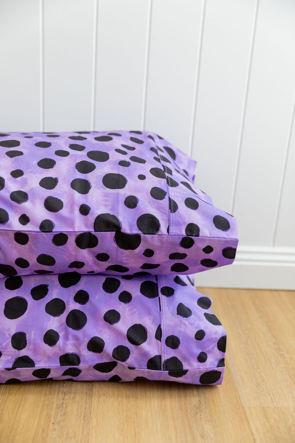 Sheet Set in Purple Cheetah by Kasey Rainbow