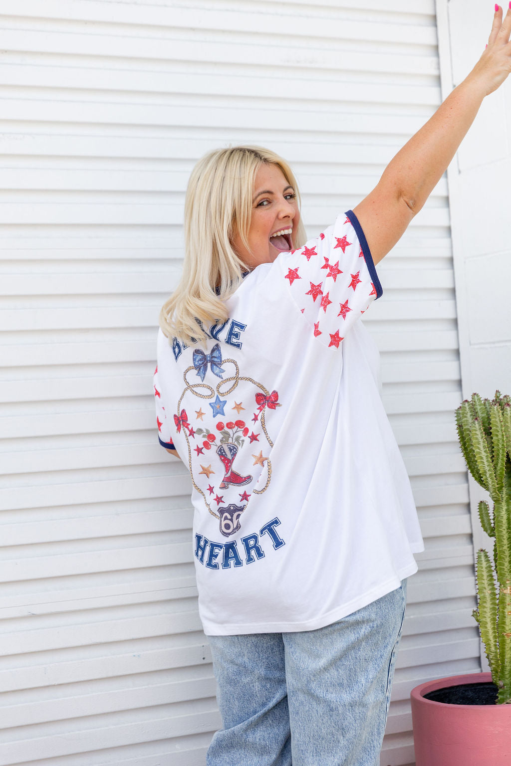Brave Heart Oversized Tee