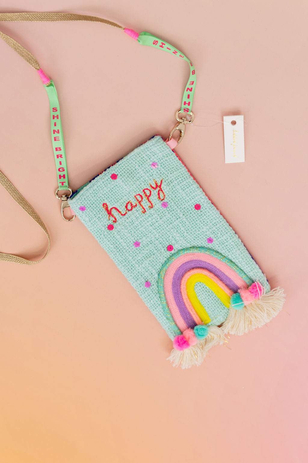 Happy Rainbow Mobile Phone Purse