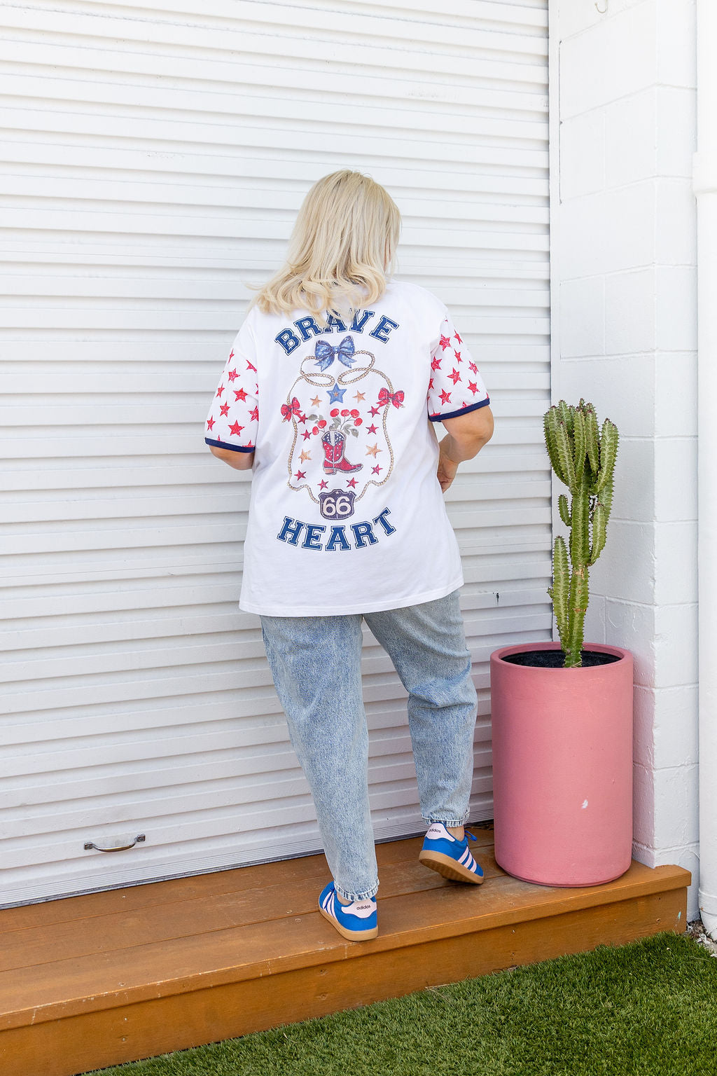 Brave Heart Oversized Tee