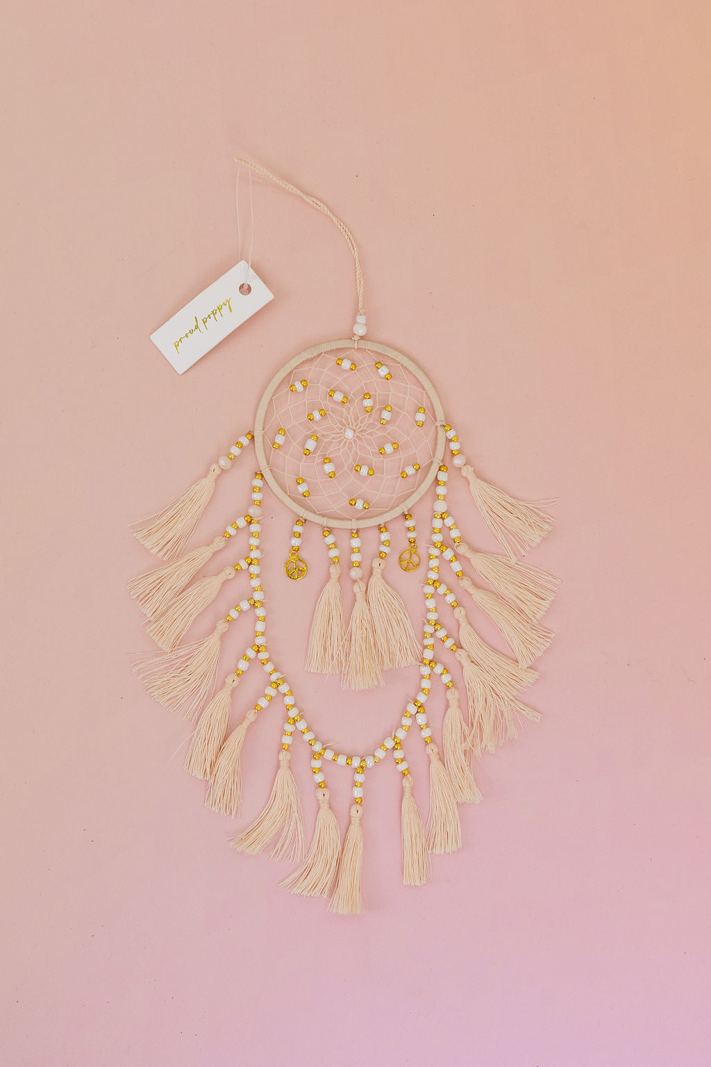 Cream Dreamcatcher