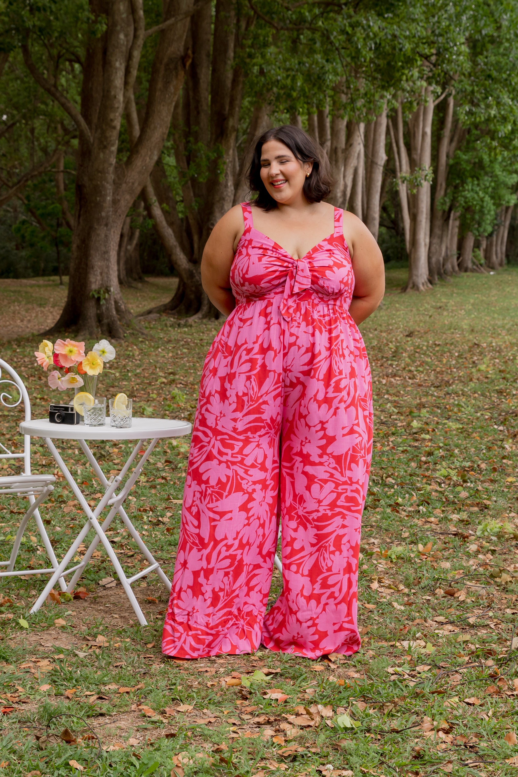 Christina Jumpsuit in Fiesta