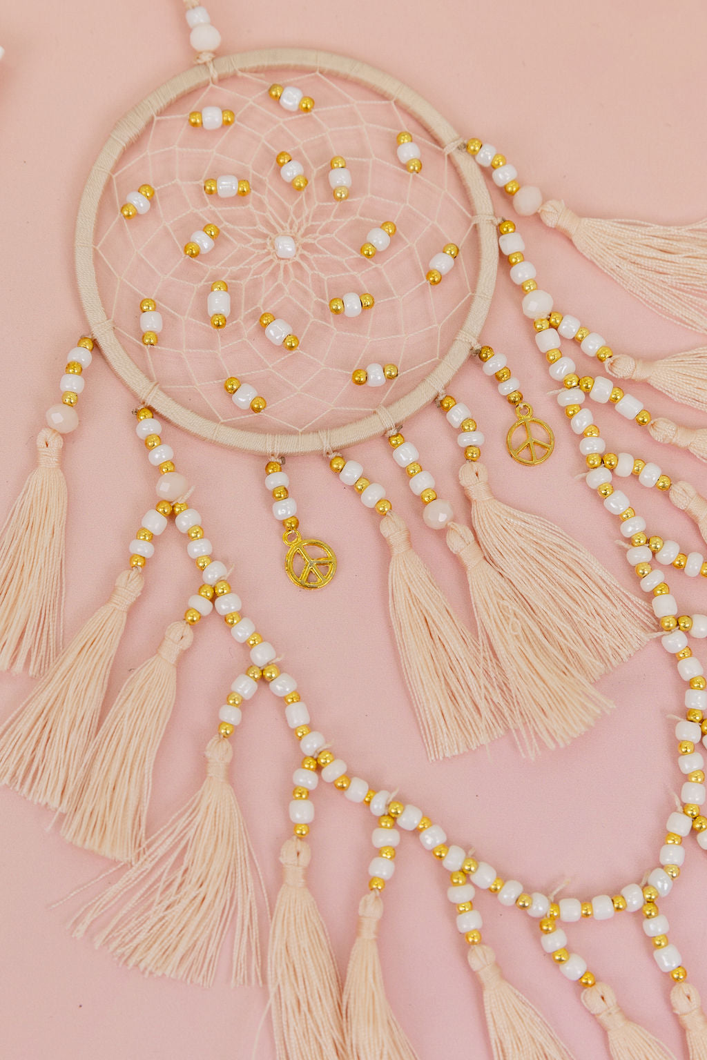 Cream Dreamcatcher