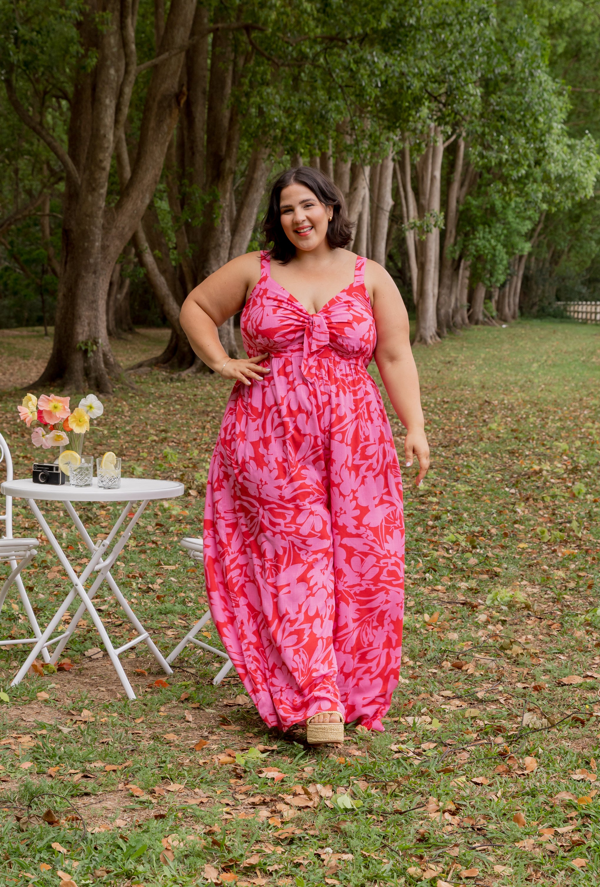 Christina Jumpsuit in Fiesta
