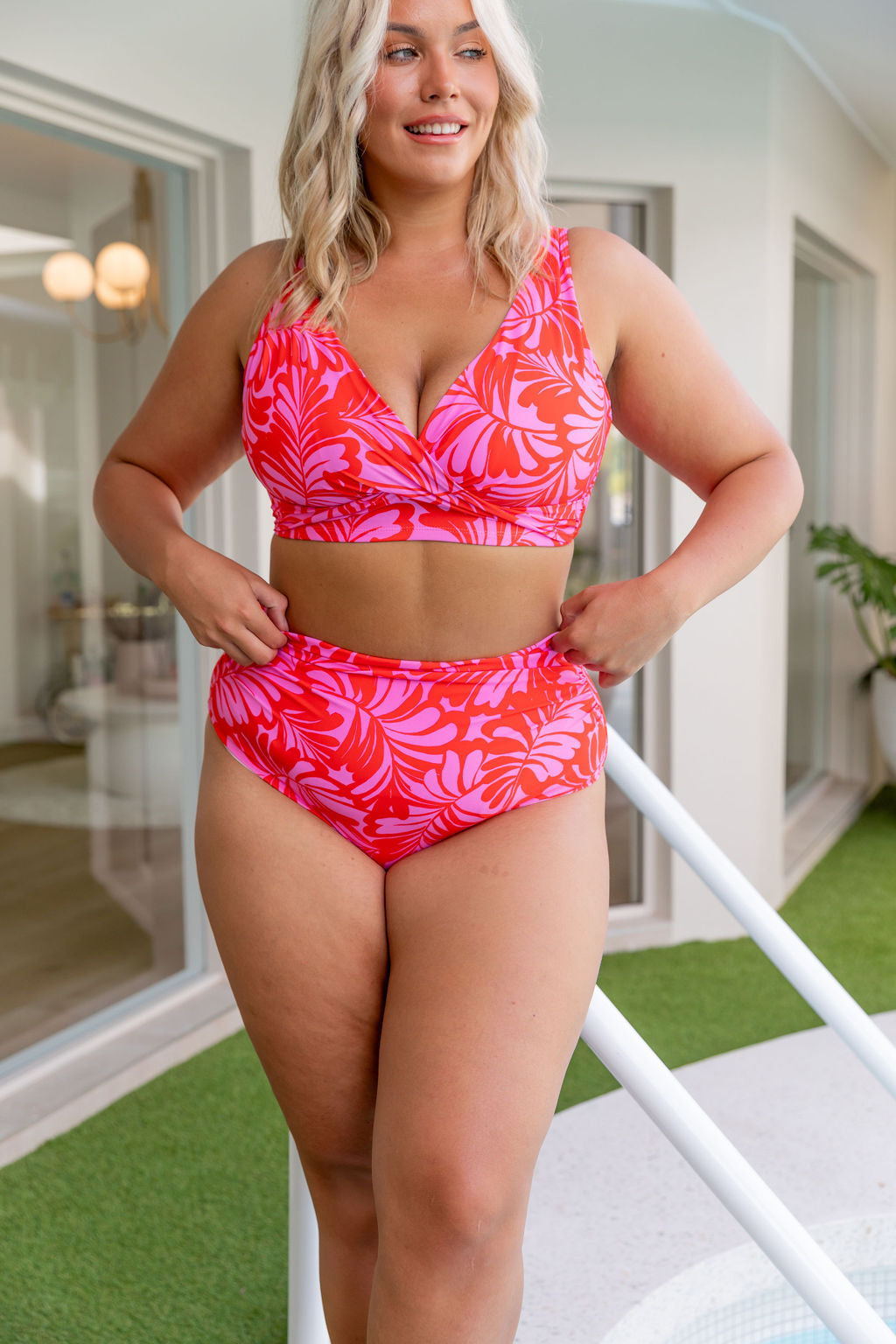 Miami Pants In Pink Jungle