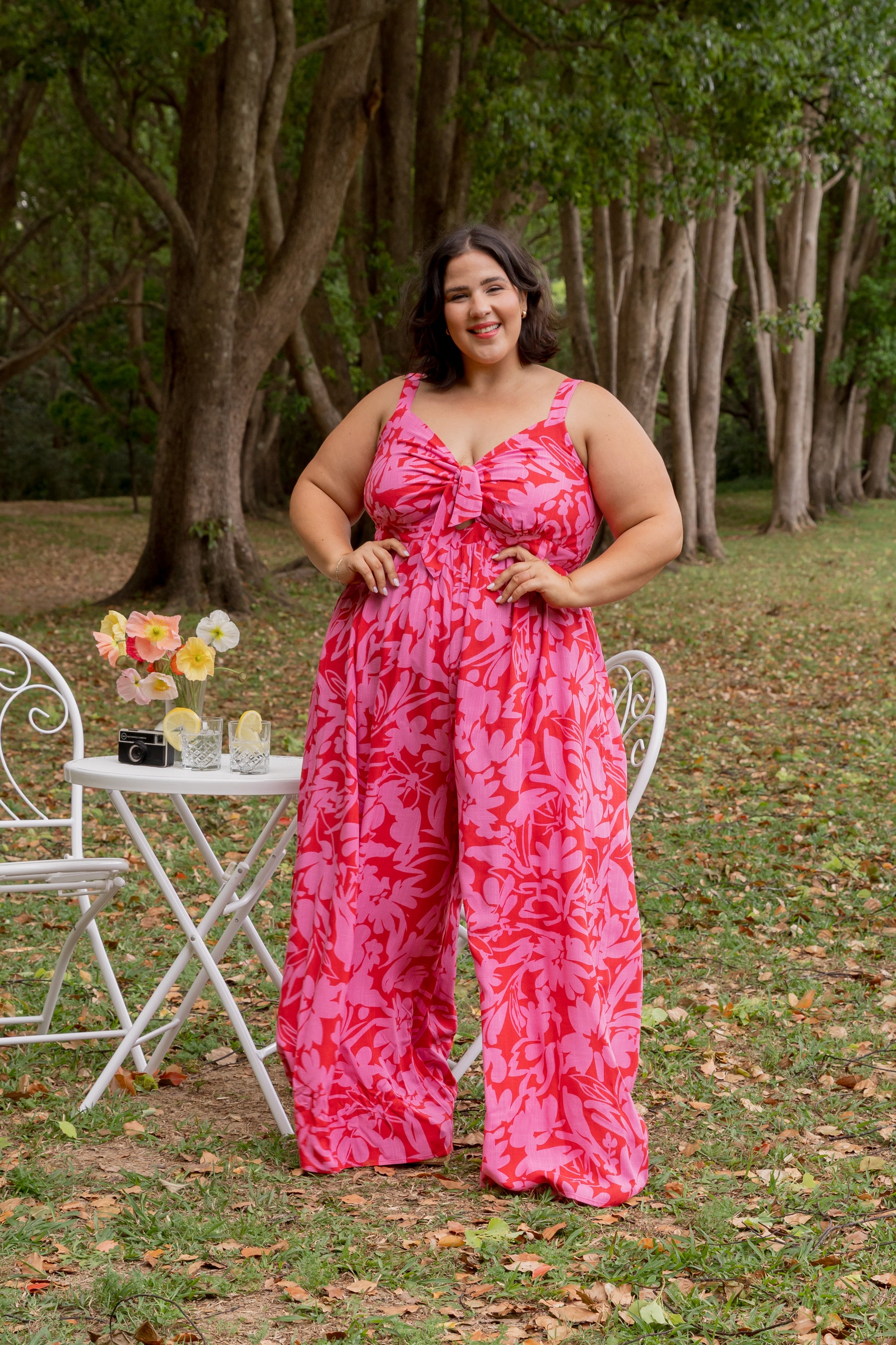 Christina Jumpsuit in Fiesta
