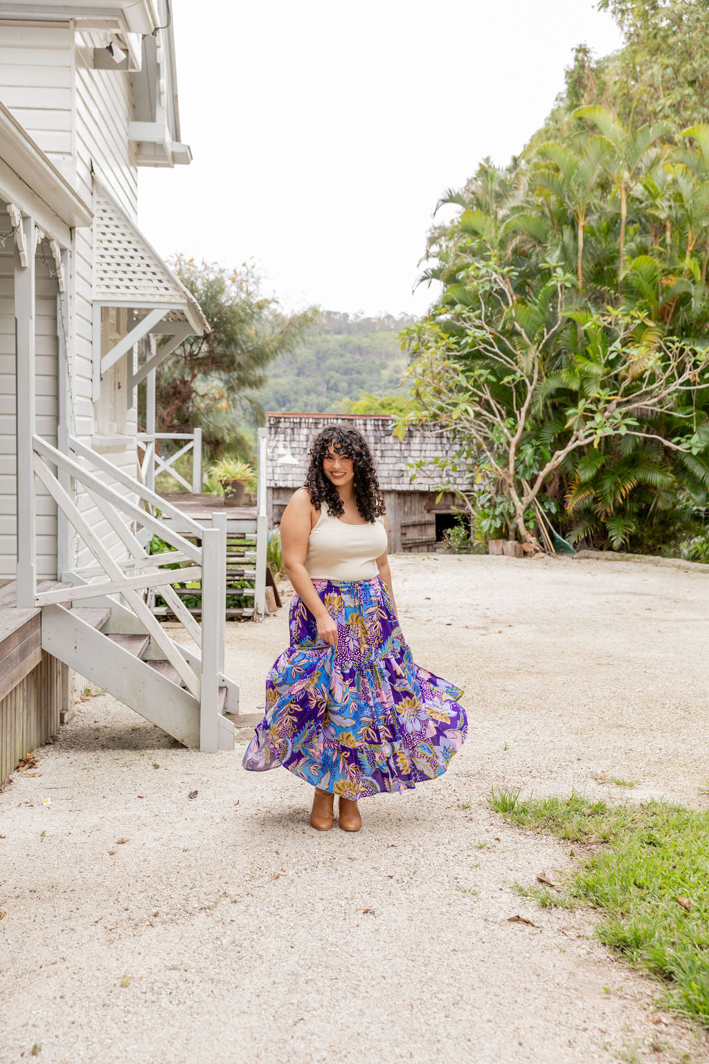 Carrie Skirt in Kosum