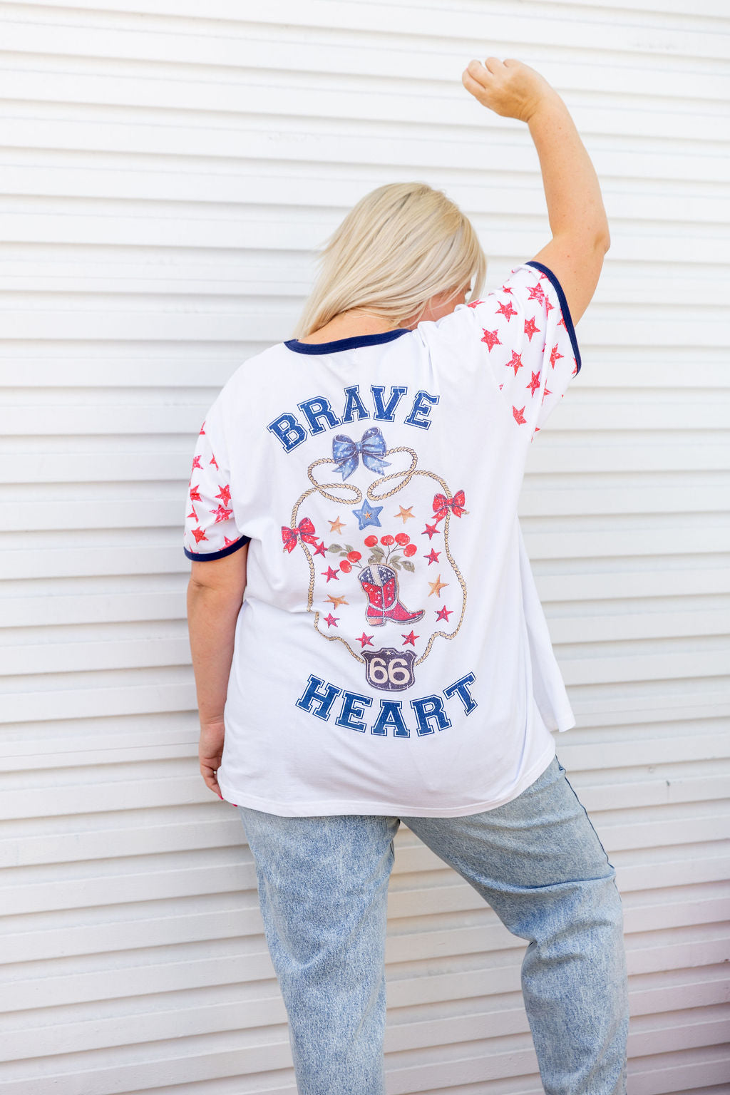 Brave Heart Oversized Tee
