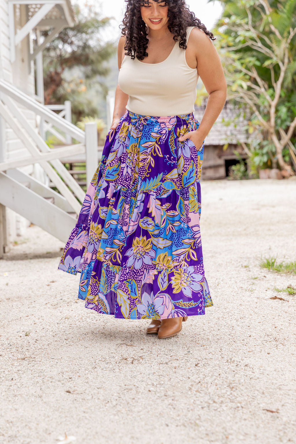Carrie Skirt in Kosum