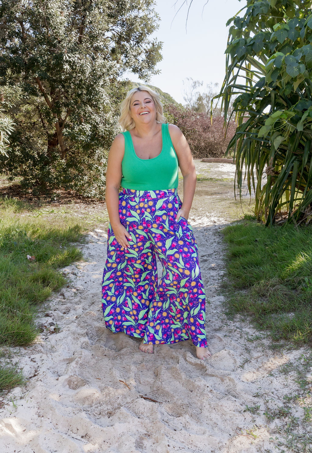 Larsa Pants in Gumnuts