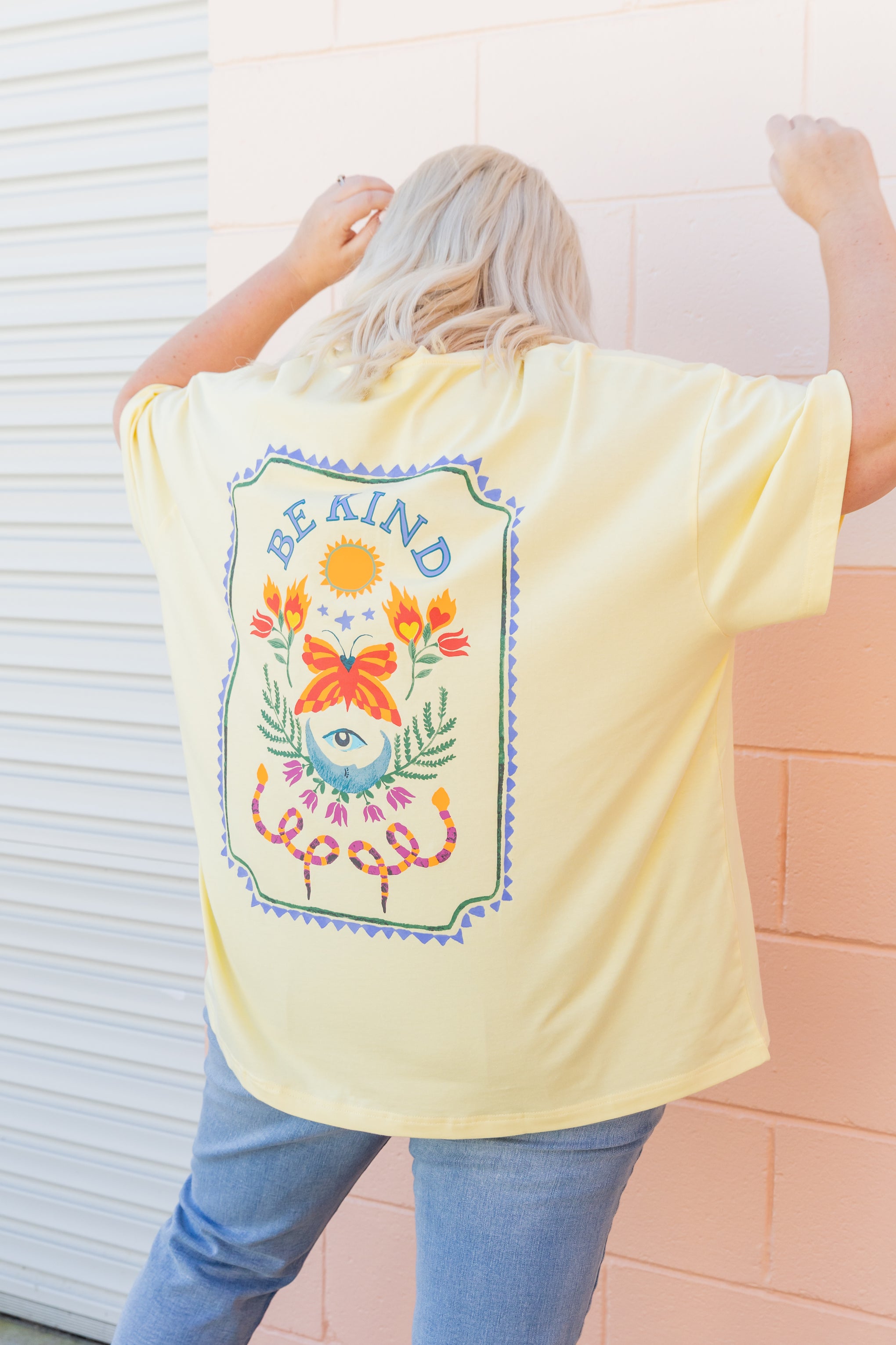 Alfie Oversized Tee in Be Kind
