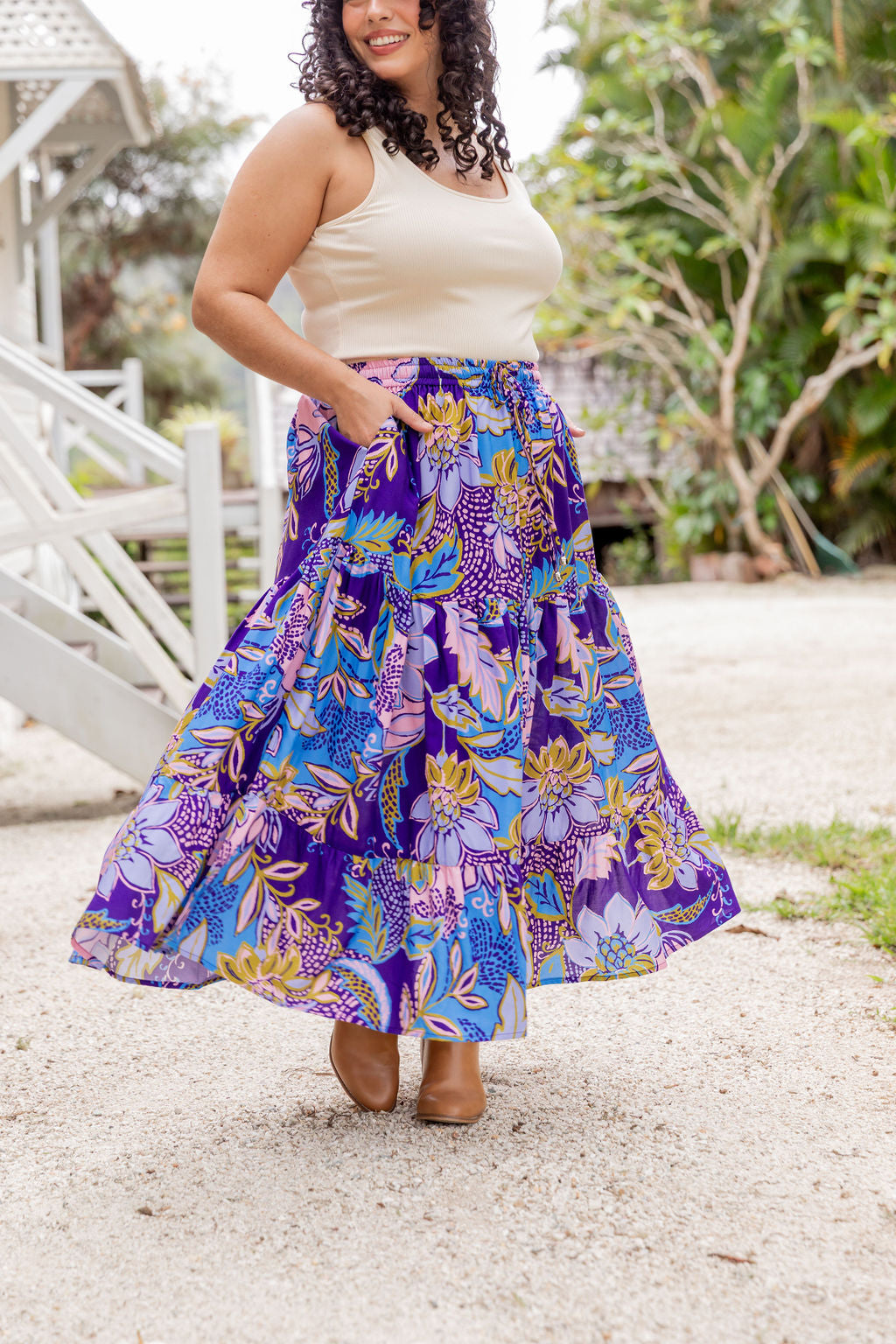 Carrie Skirt in Kosum