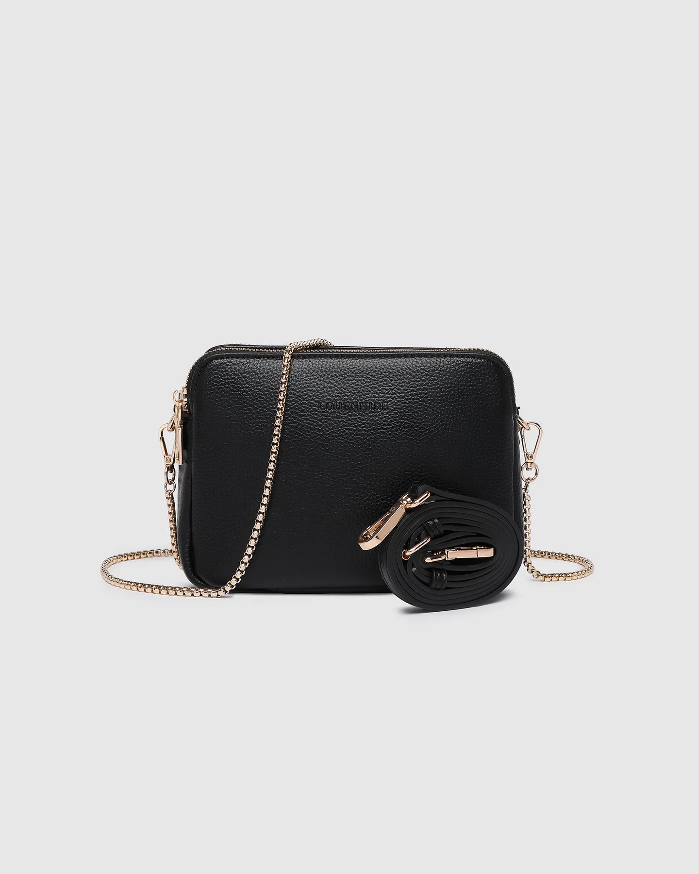 Elle Crossbody Bag - Black by Louenhide