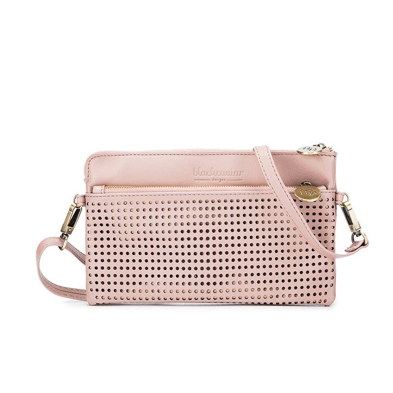 Nina Winter Pink Crossbody/Clutch Bag by Black Caviar