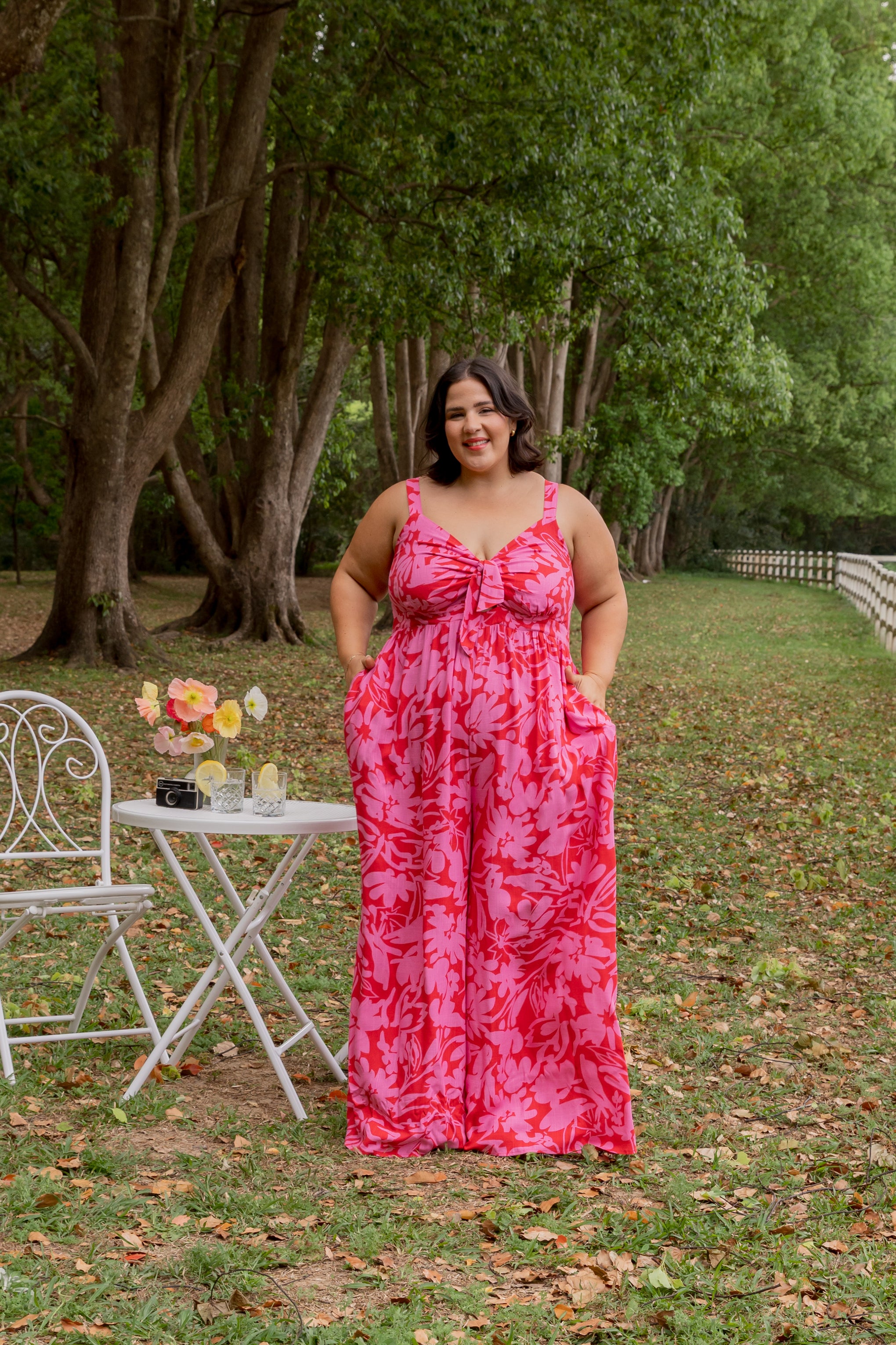 Christina Jumpsuit in Fiesta