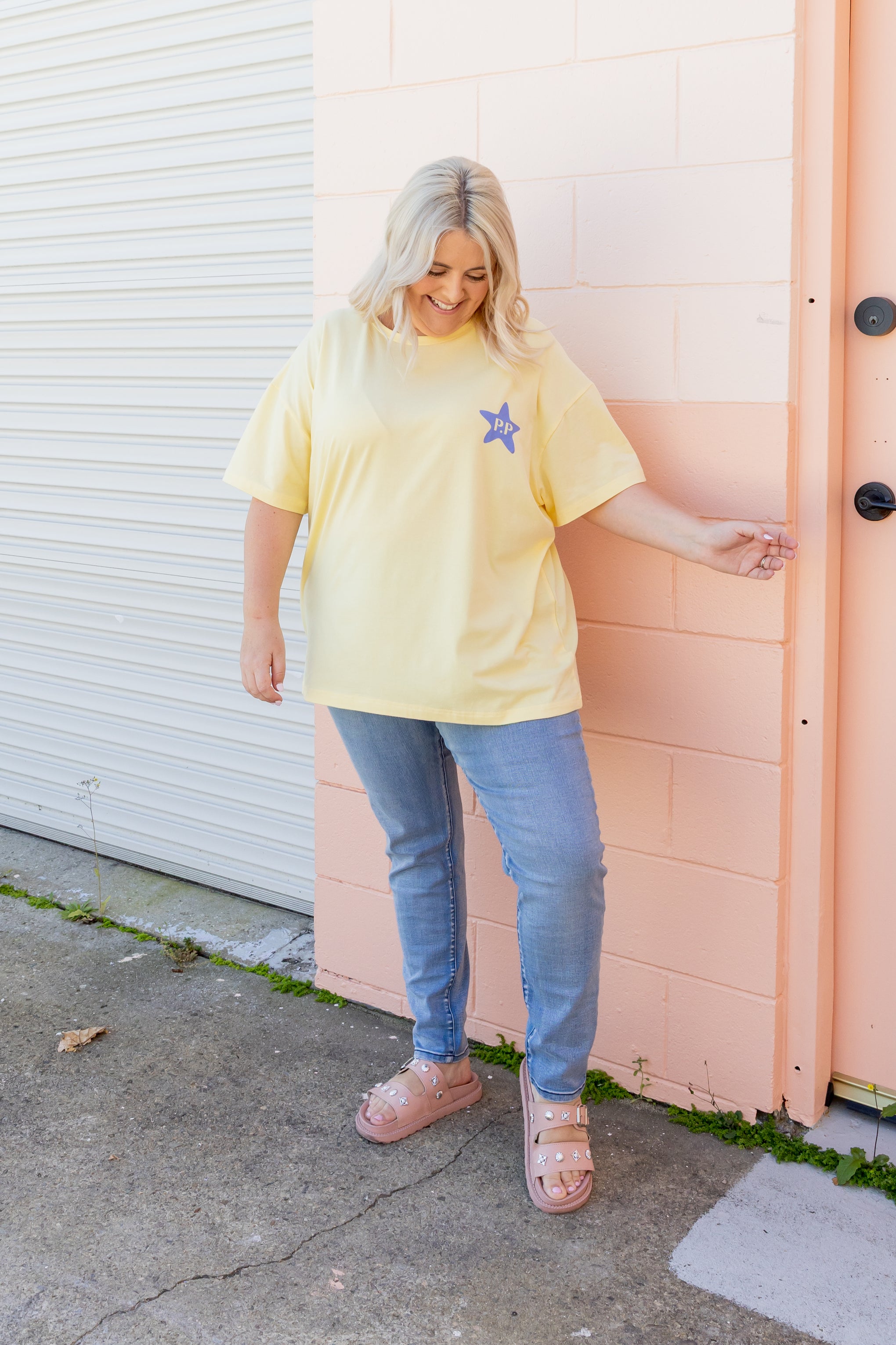 Alfie Oversized Tee in Be Kind