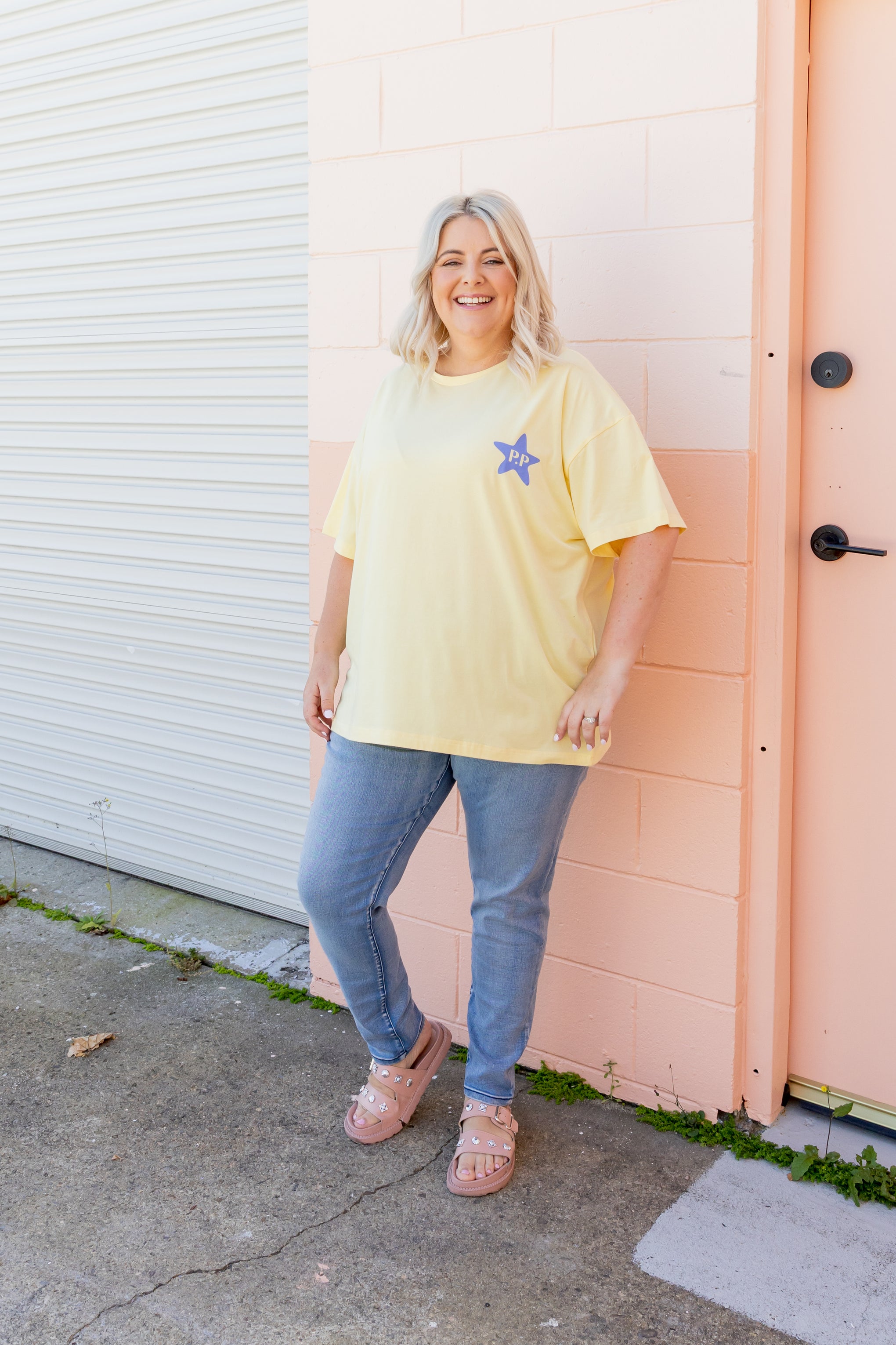 Alfie Oversized Tee in Be Kind