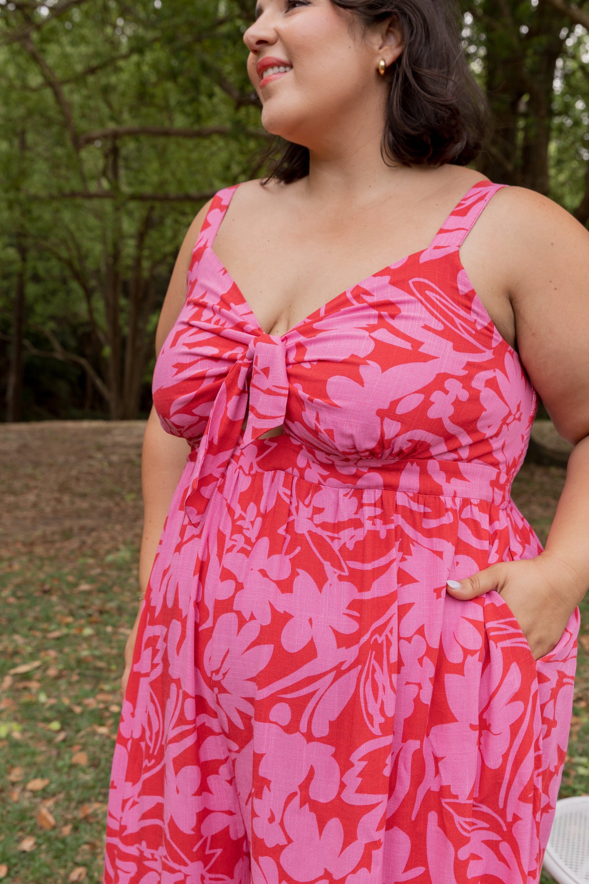 Christina Jumpsuit in Fiesta