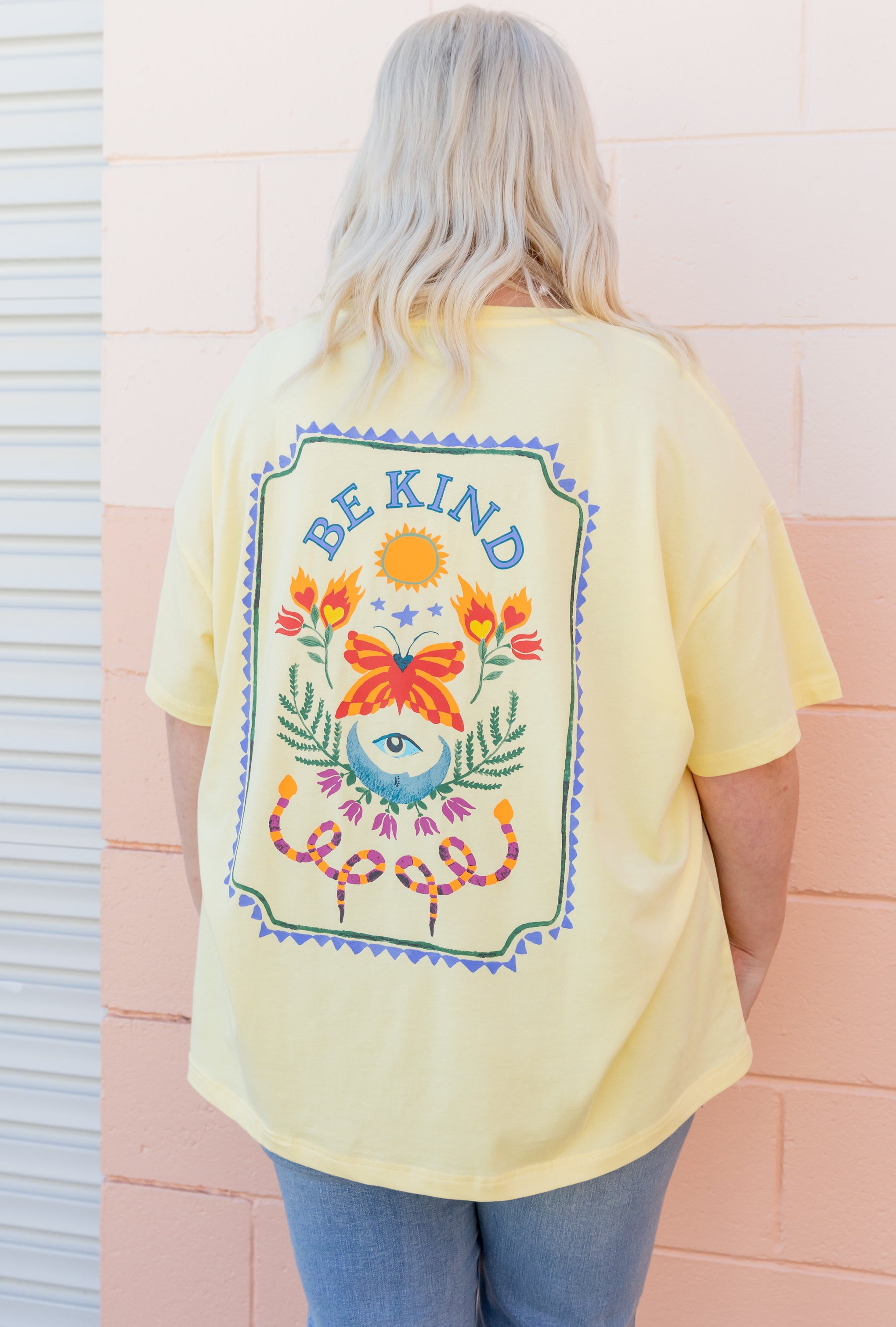 Alfie Oversized Tee in Be Kind