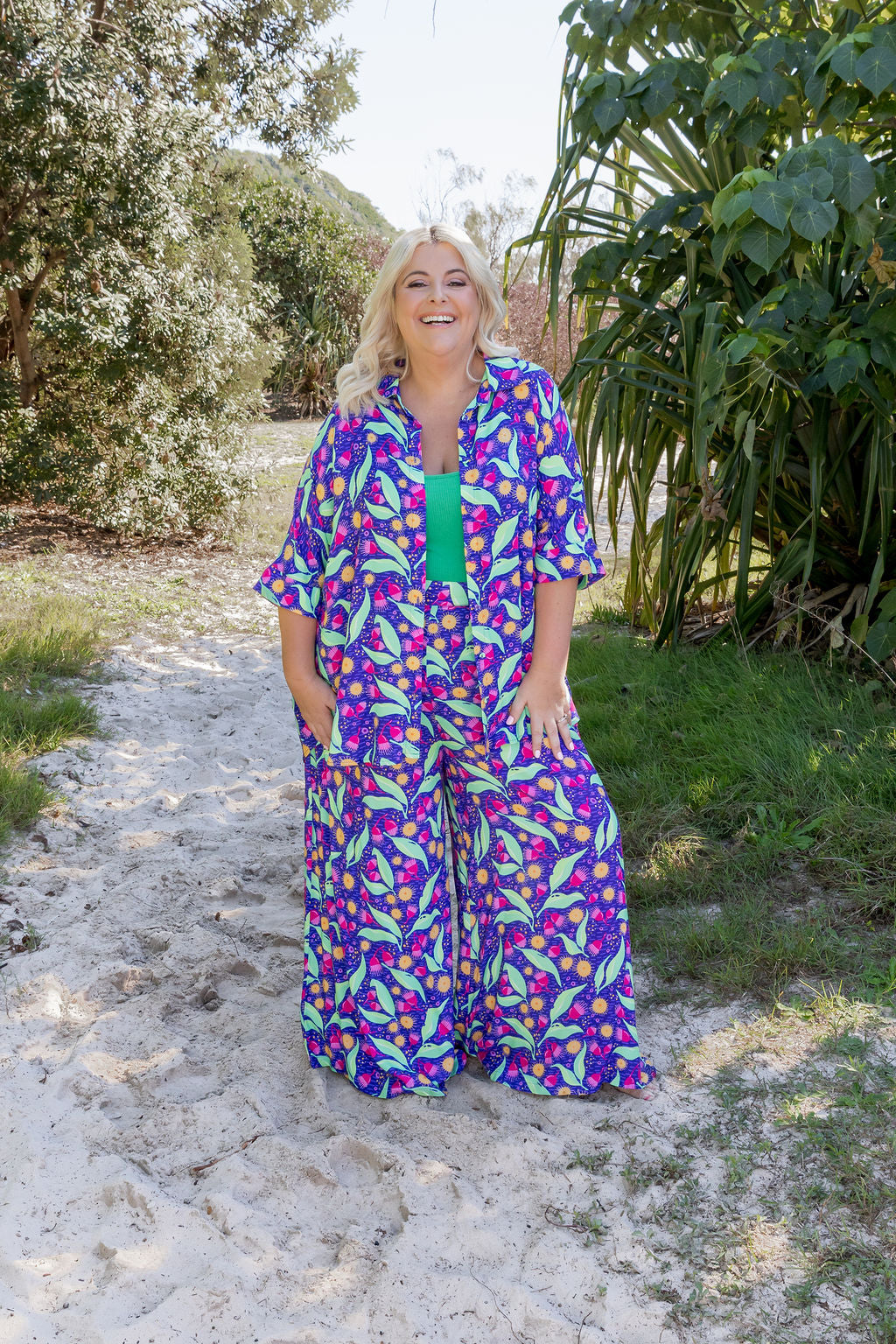 Larsa Pants in Gumnuts