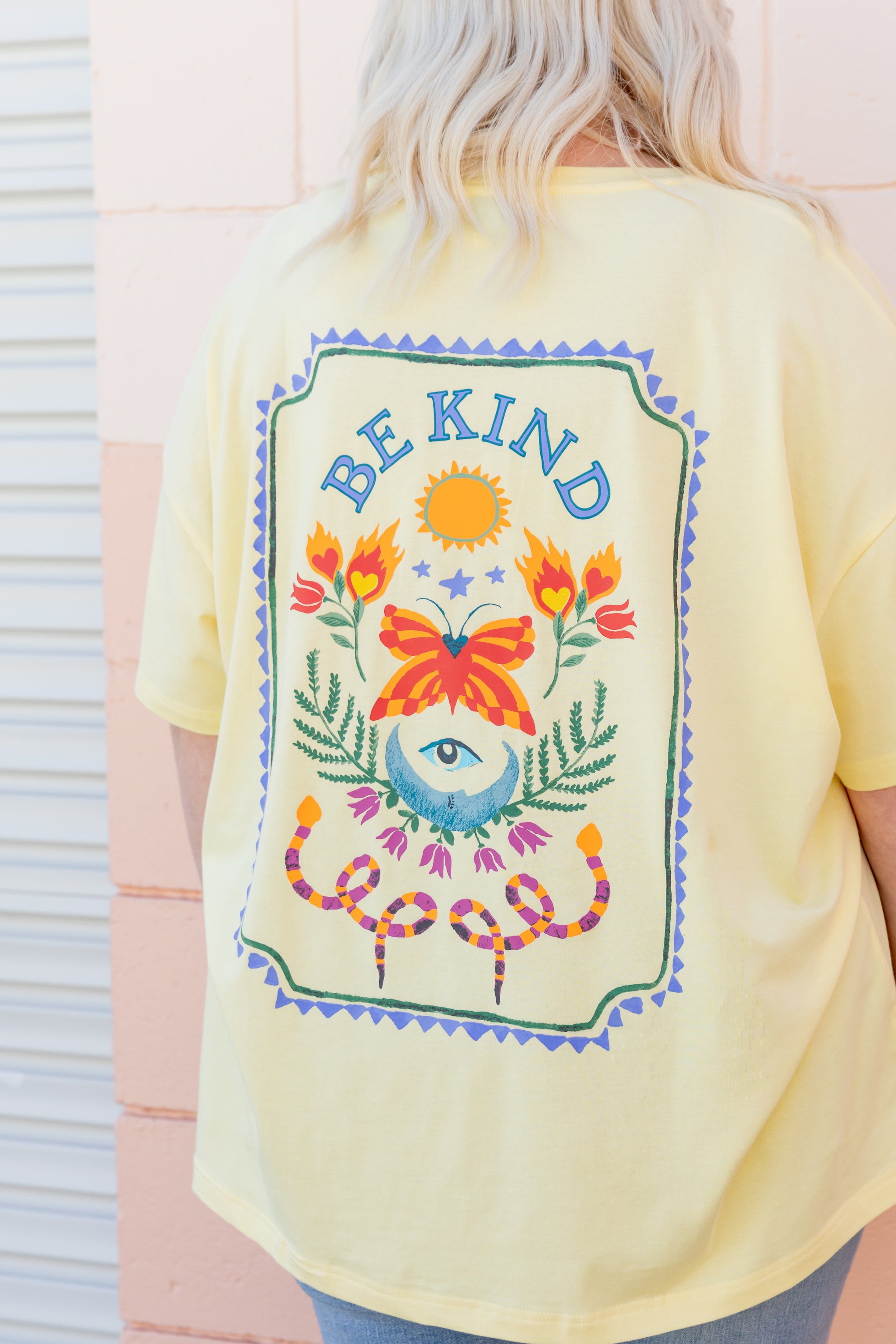 Alfie Oversized Tee in Be Kind