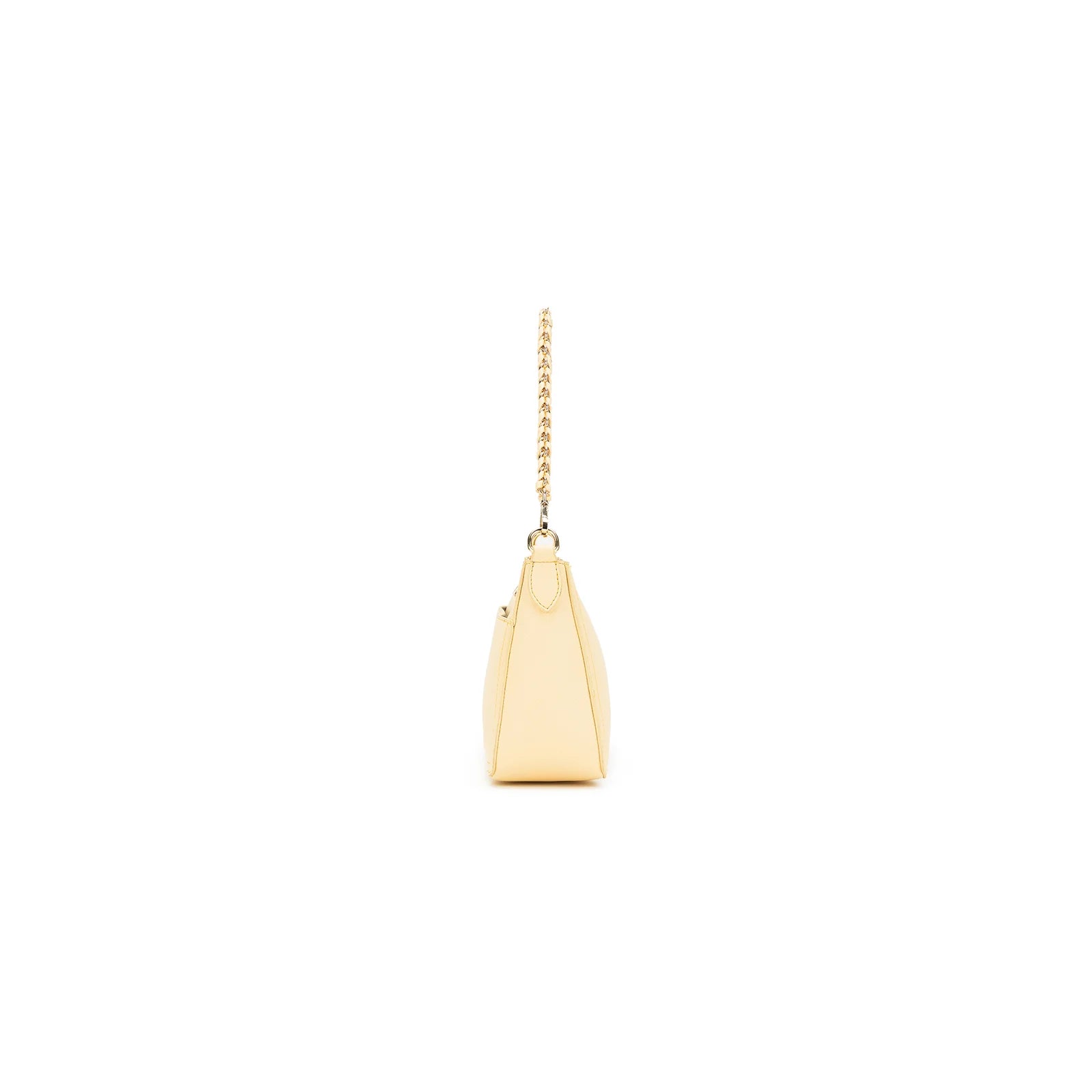 Eloise Yellow Chiffon Crossbody Bag by Black Caviar