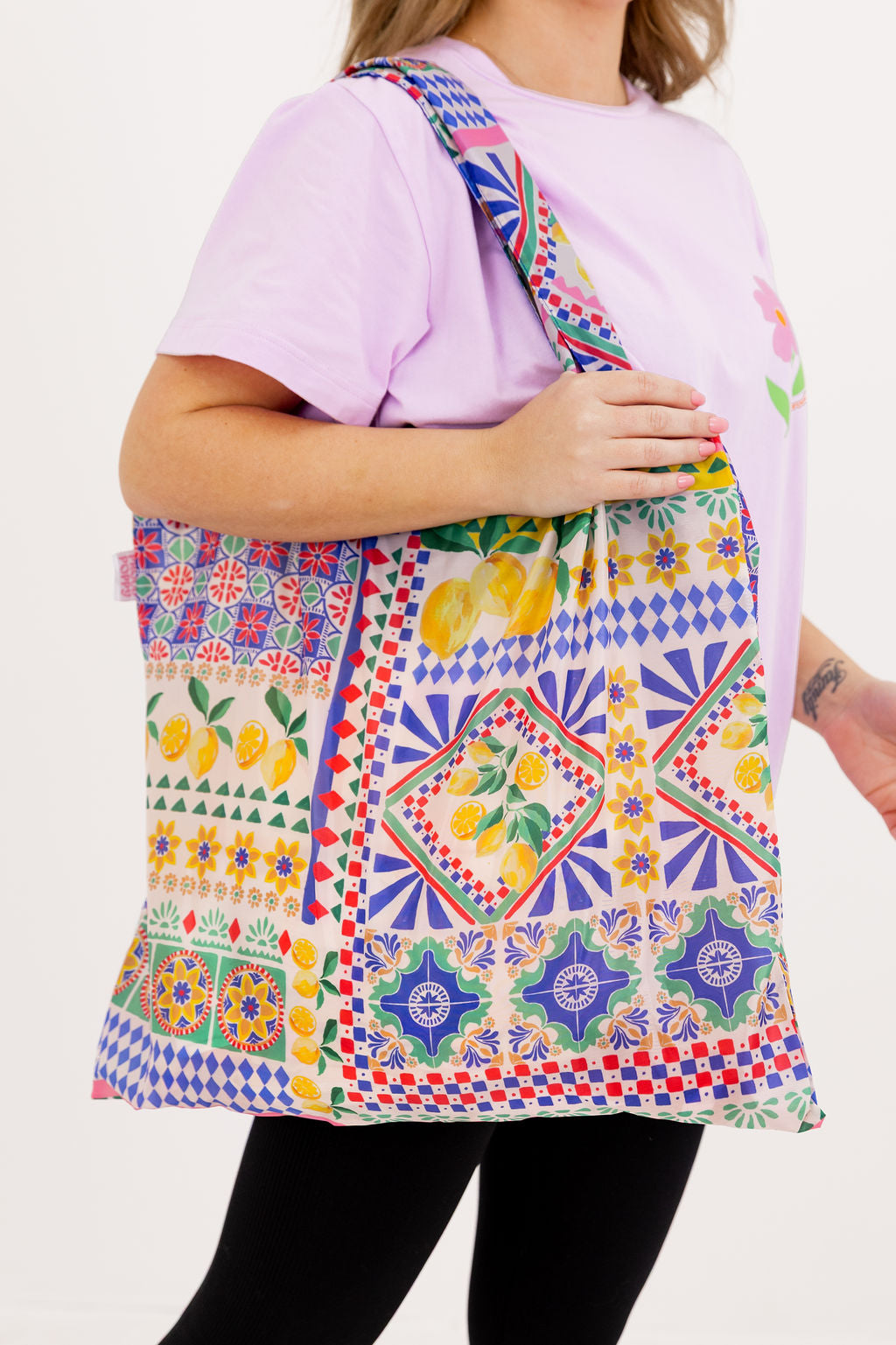 PP Reusable Shopper Bag in Limoncello