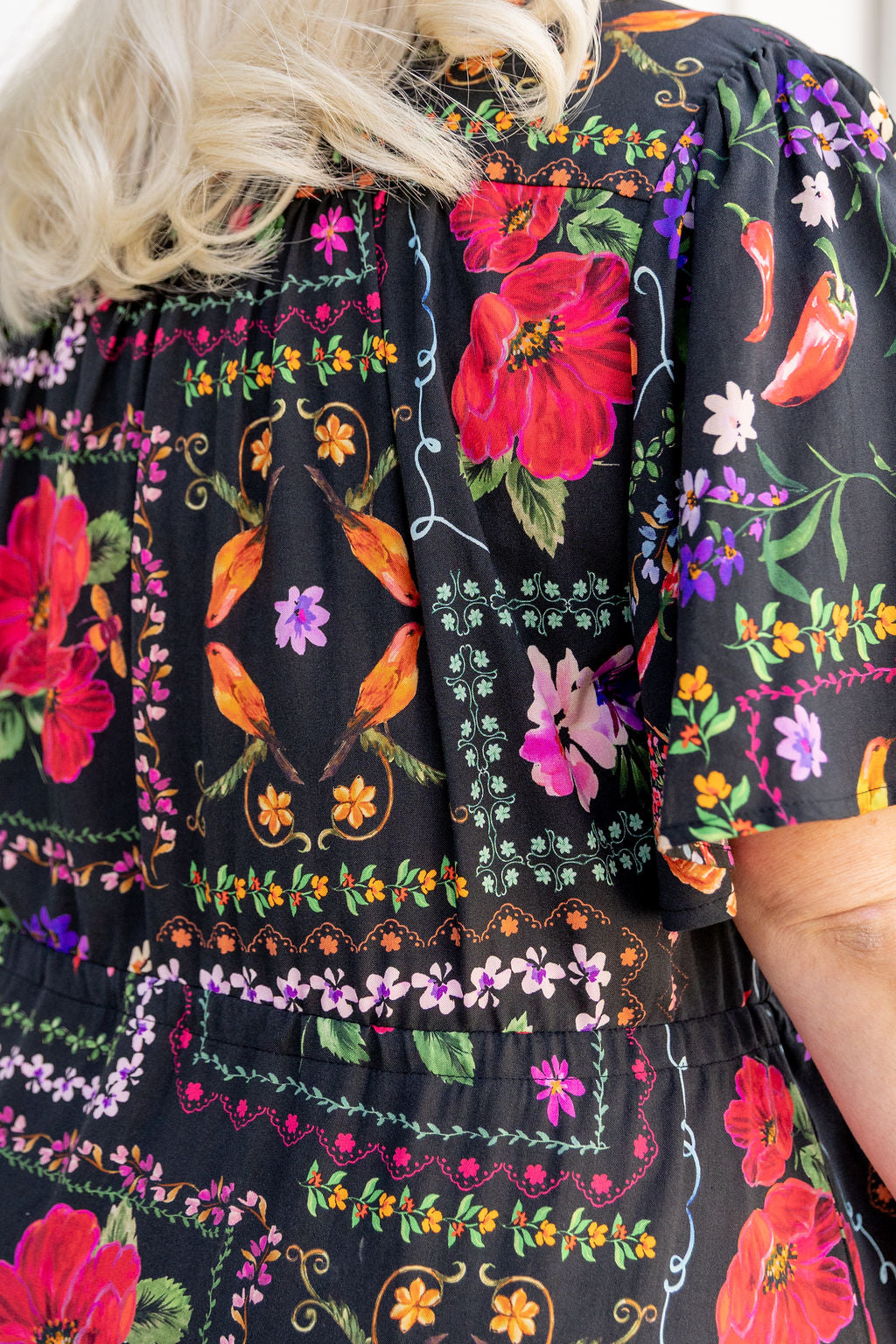 Bonnie Maxi Dress in Sweet Bee