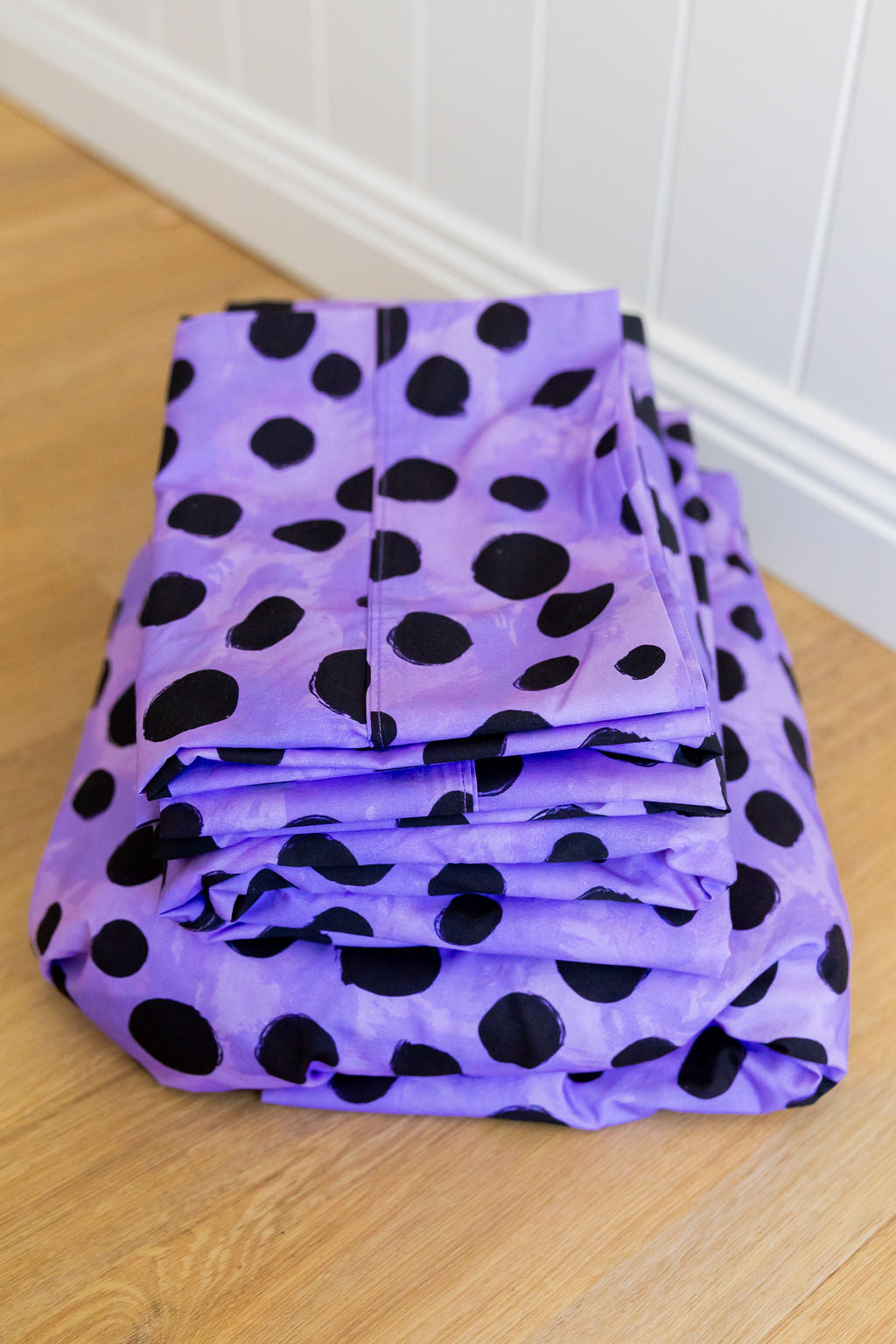 Sheet Set in Purple Cheetah by Kasey Rainbow