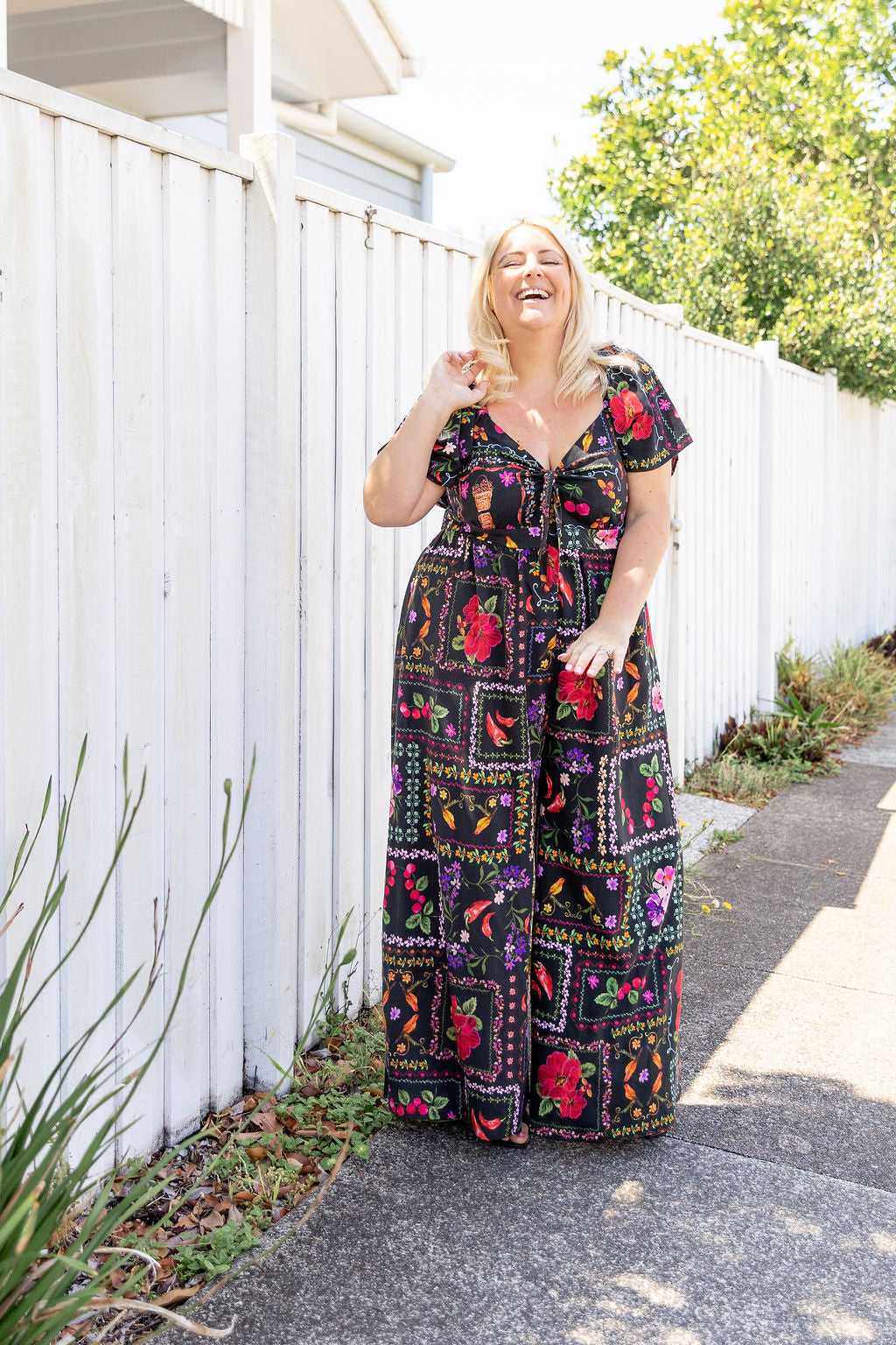 Hazel Jumpsuit in Sweet Bee